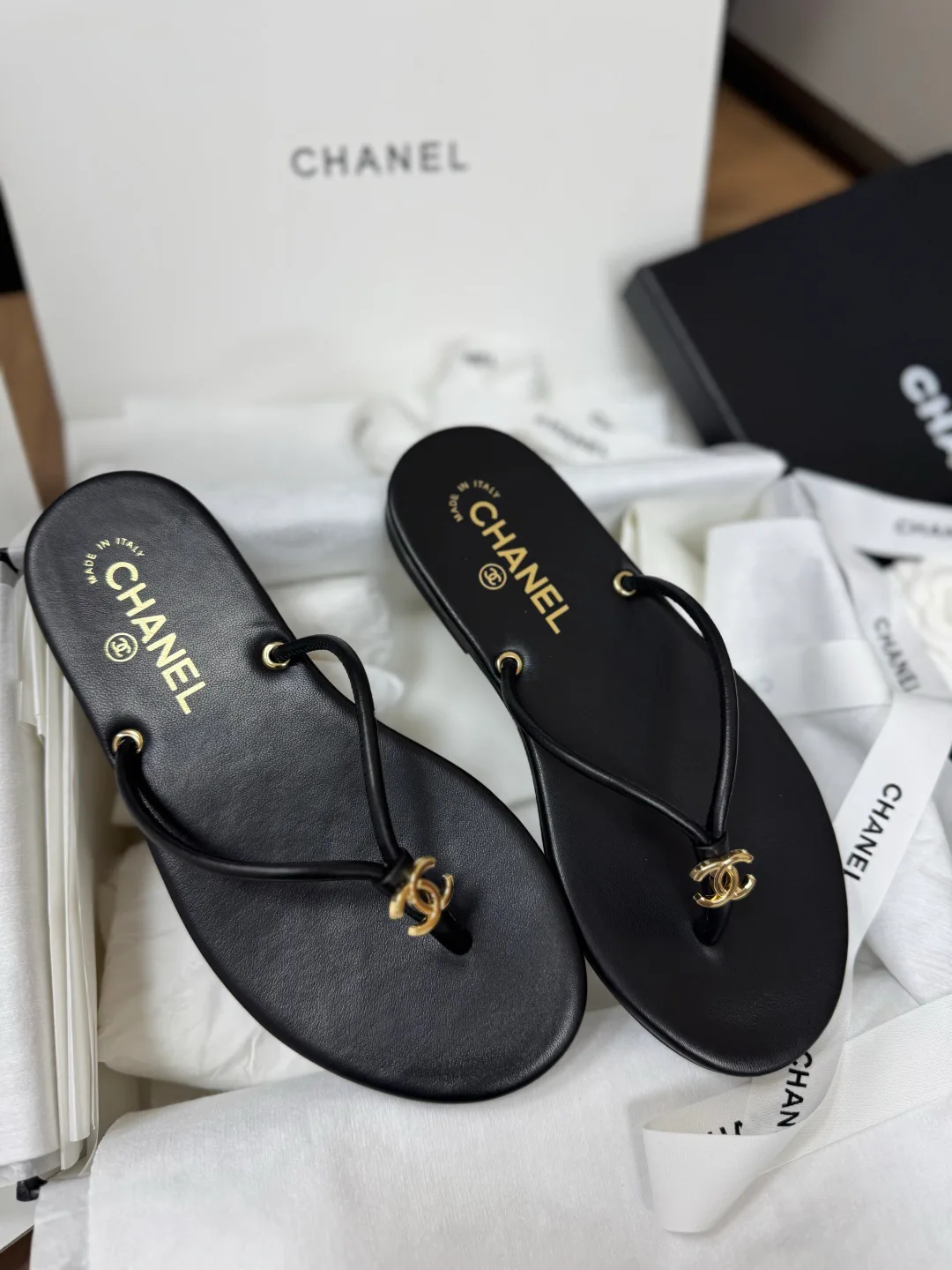 Шлепанцы Женские Chanel 13127294