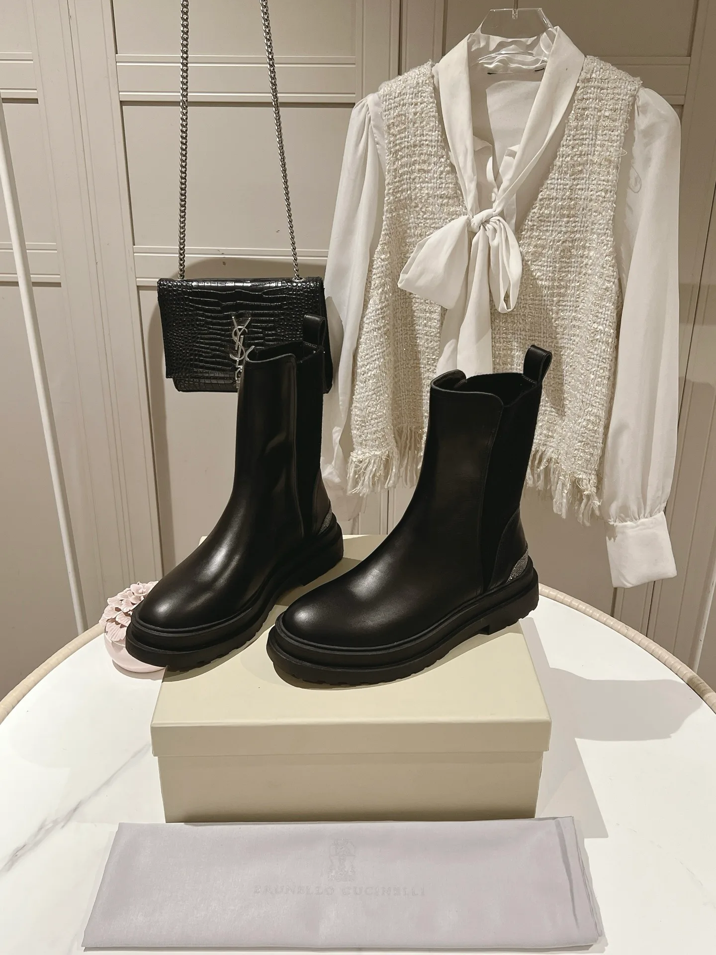 Ботинки Женские Brunello Cucinelli 18217271