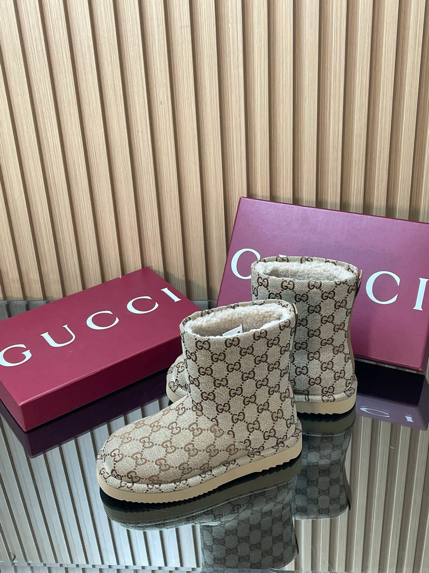 Угги Женские Gucci 575216