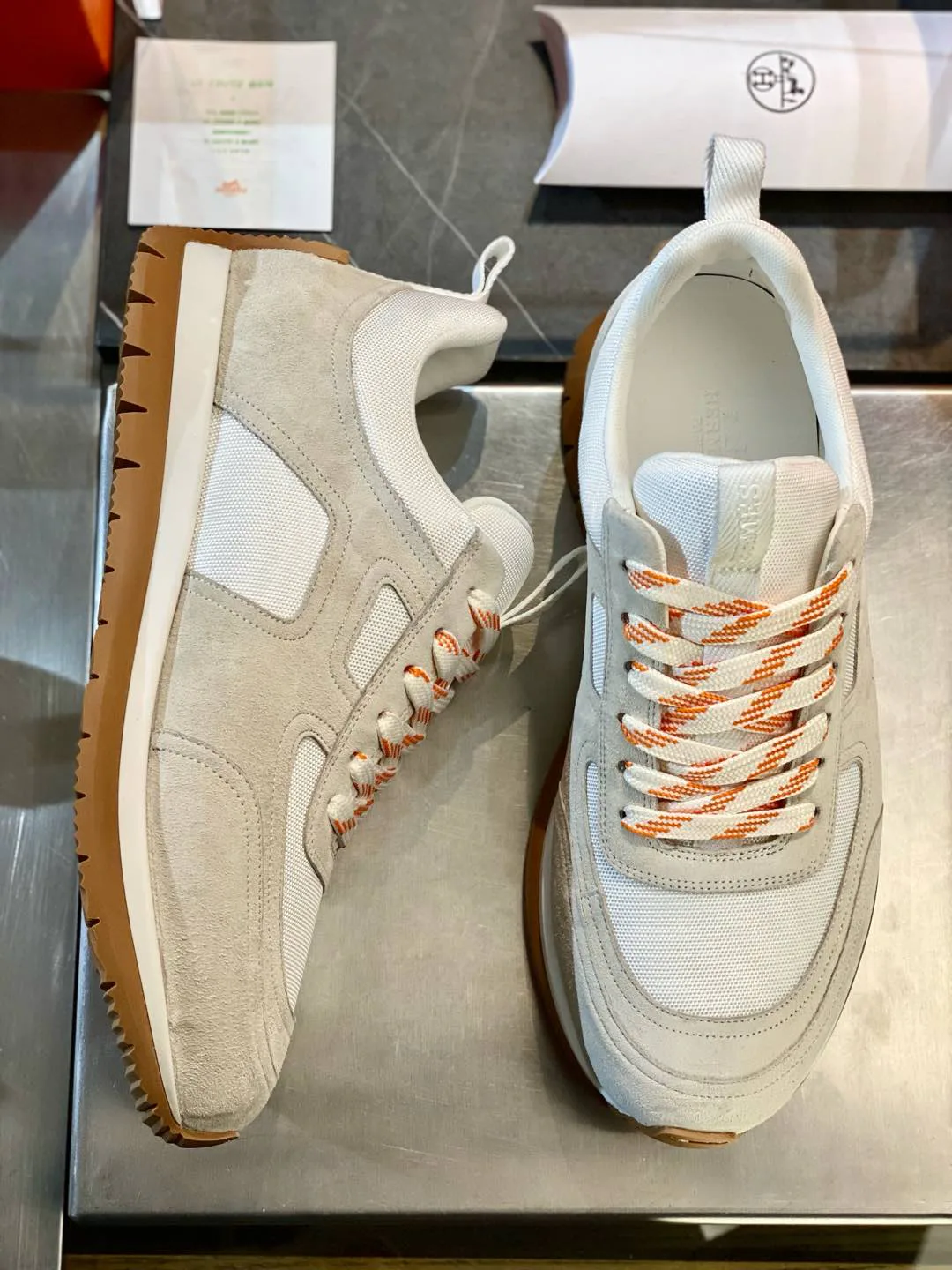 Кроссовки Мужские Hermes 17850