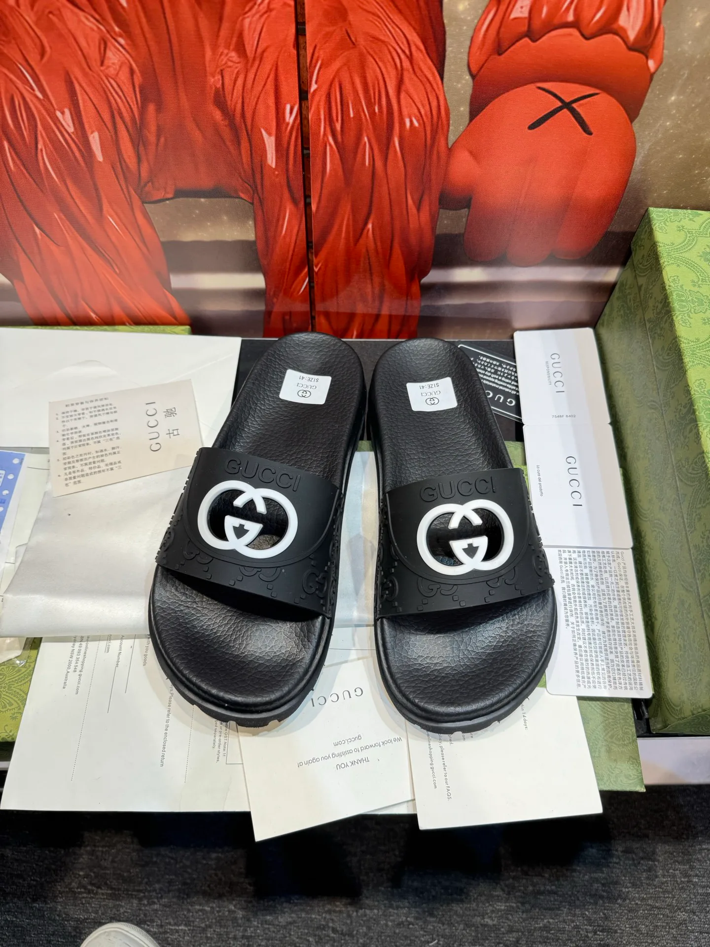 Шлепанцы Женские Gucci 10199402