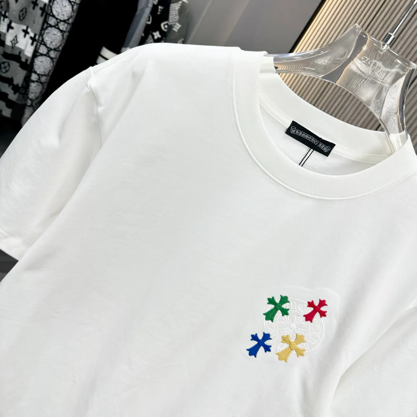 Футболки Женские Chrome Hearts 1887626