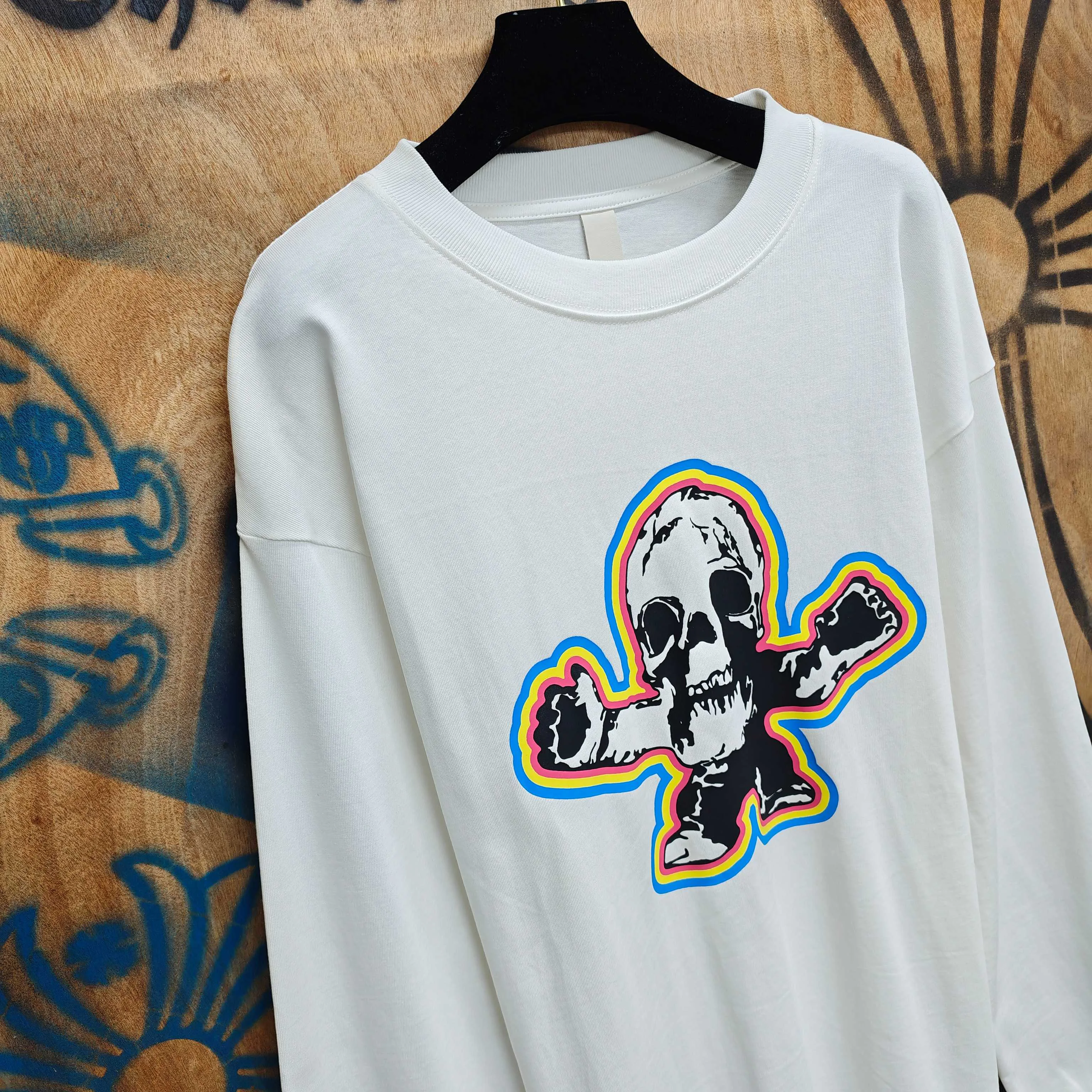 Лонгсливы Мужские Chrome Hearts 11808772