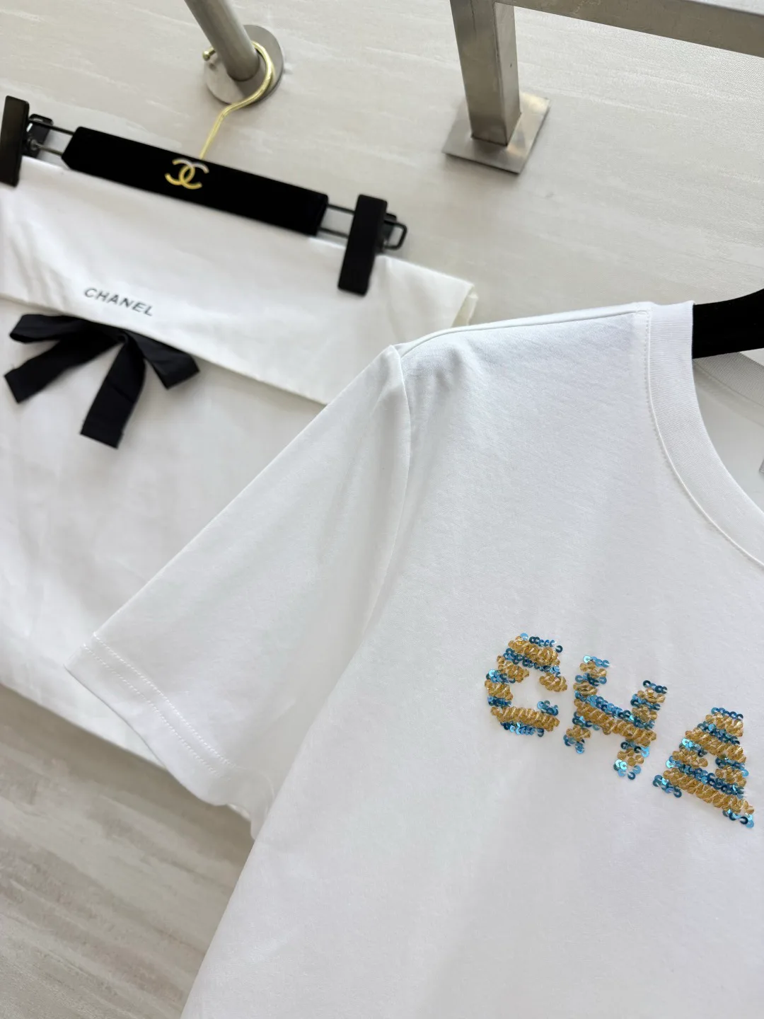Футболки Женские Chanel 13583897