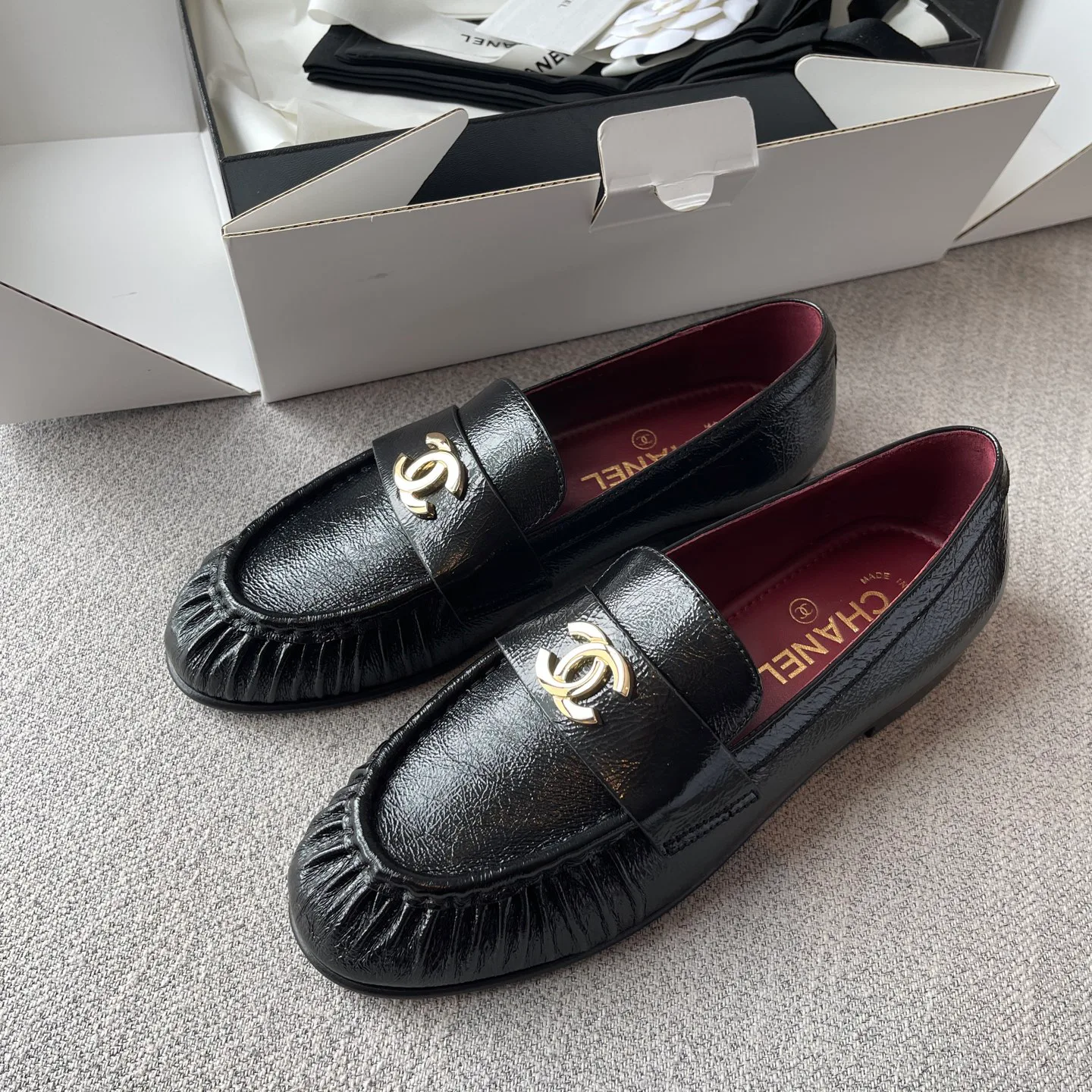 Лоферы И Мокасины Женские Chanel 18066349