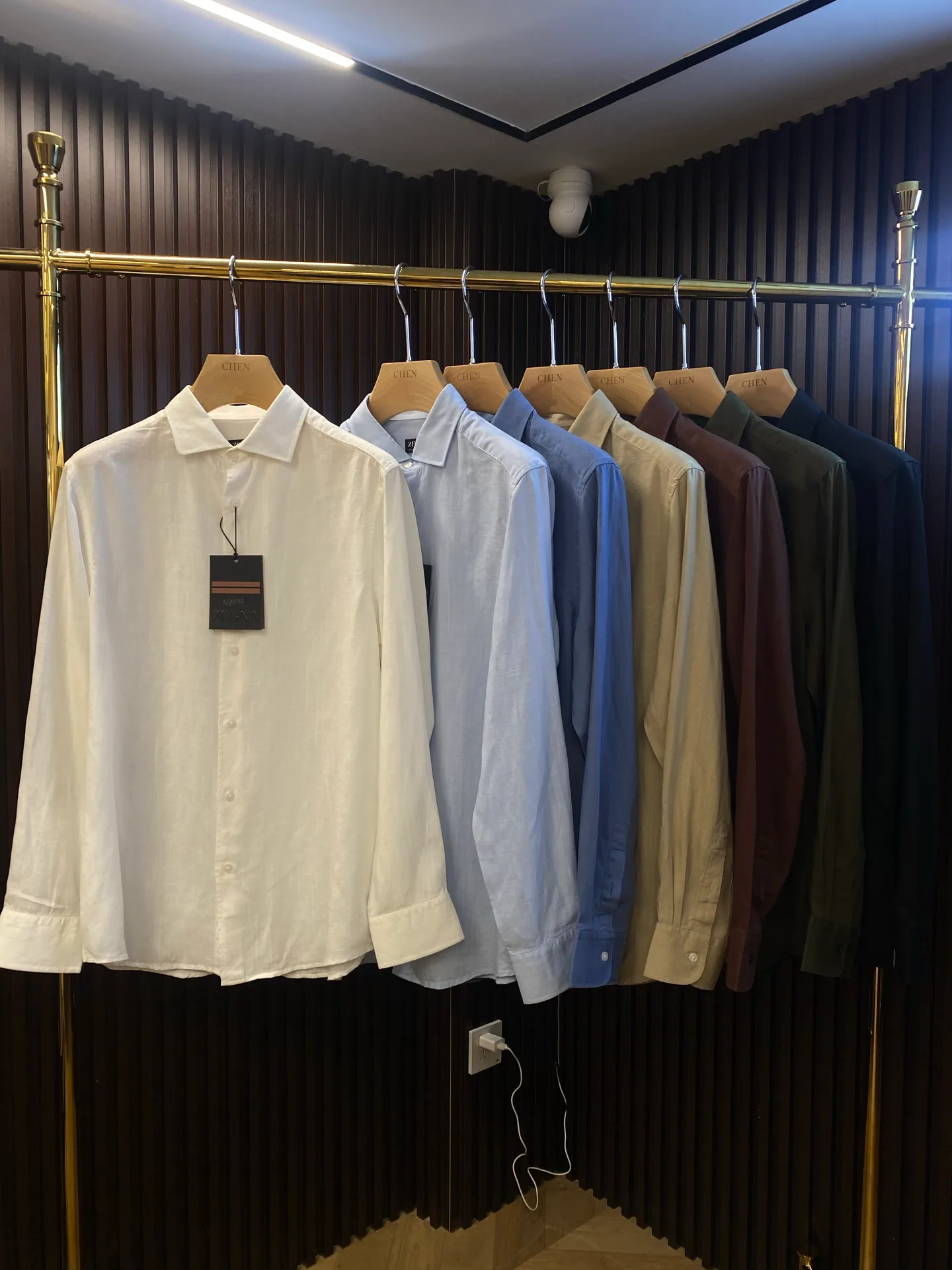 Рубашки Мужские Zegna 11383579