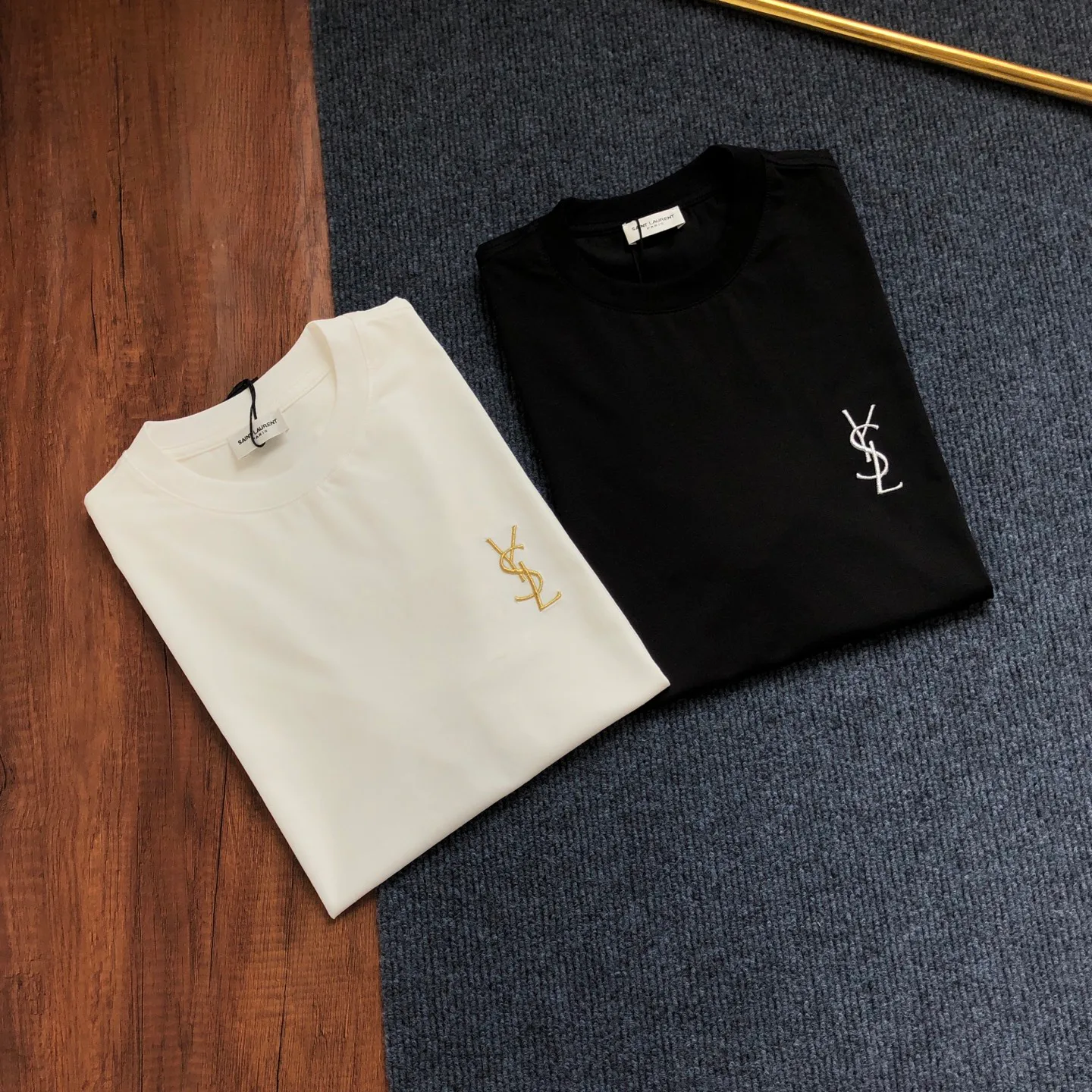 Футболки Мужские Saint Laurent 13474989