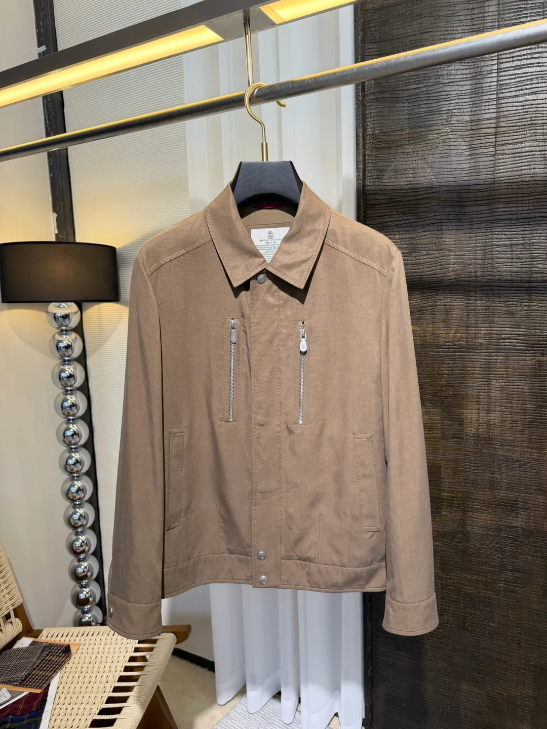 Куртки И Пуховики Мужские Brunello Cucinelli 11441417