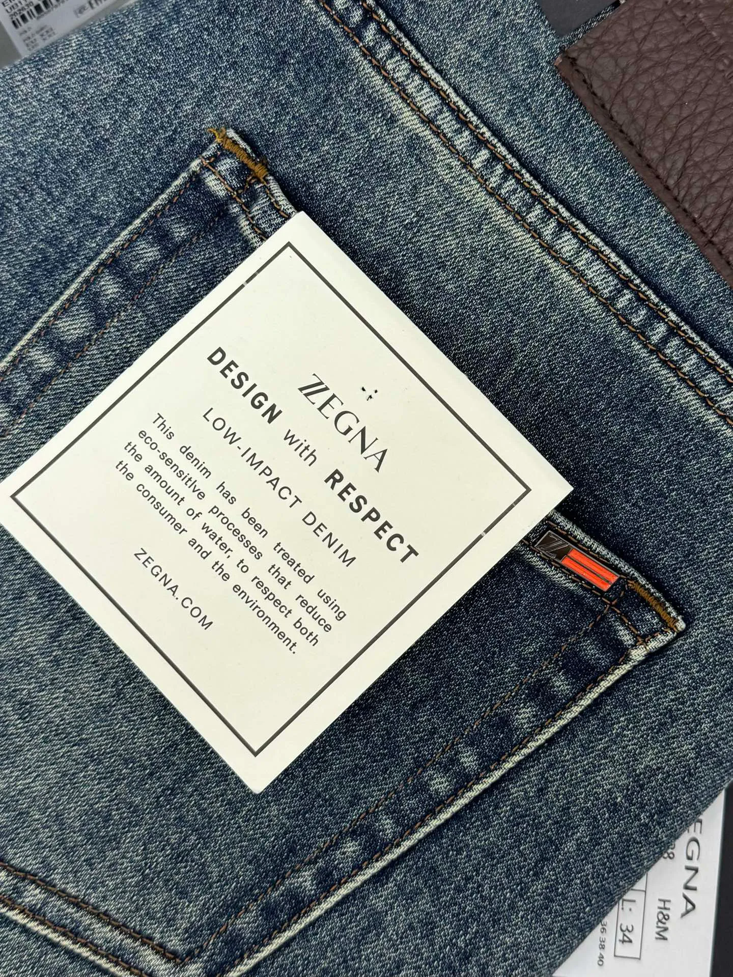 Джинсы Мужские Zegna 18638111