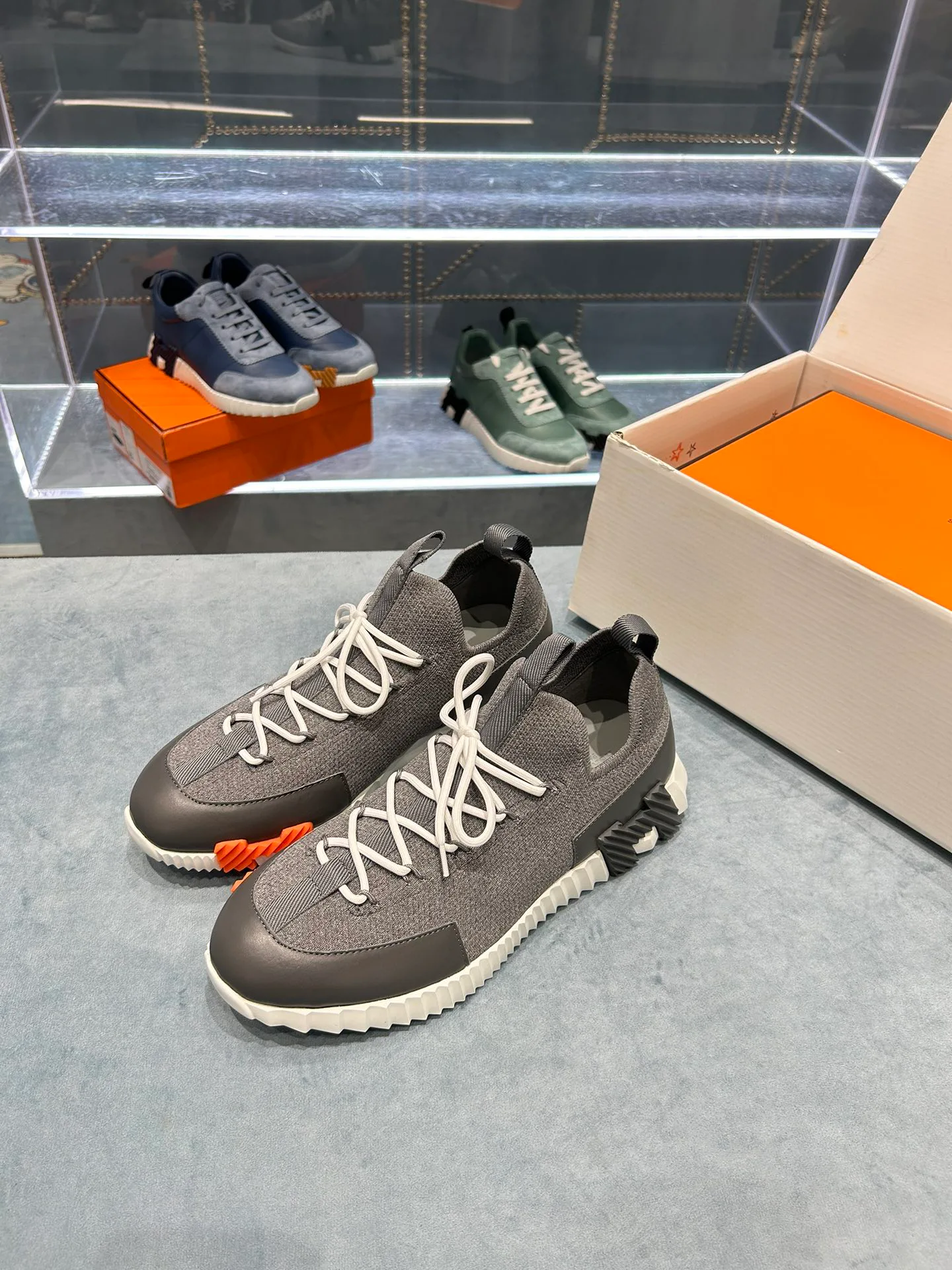 Кроссовки Женские Hermes 347727