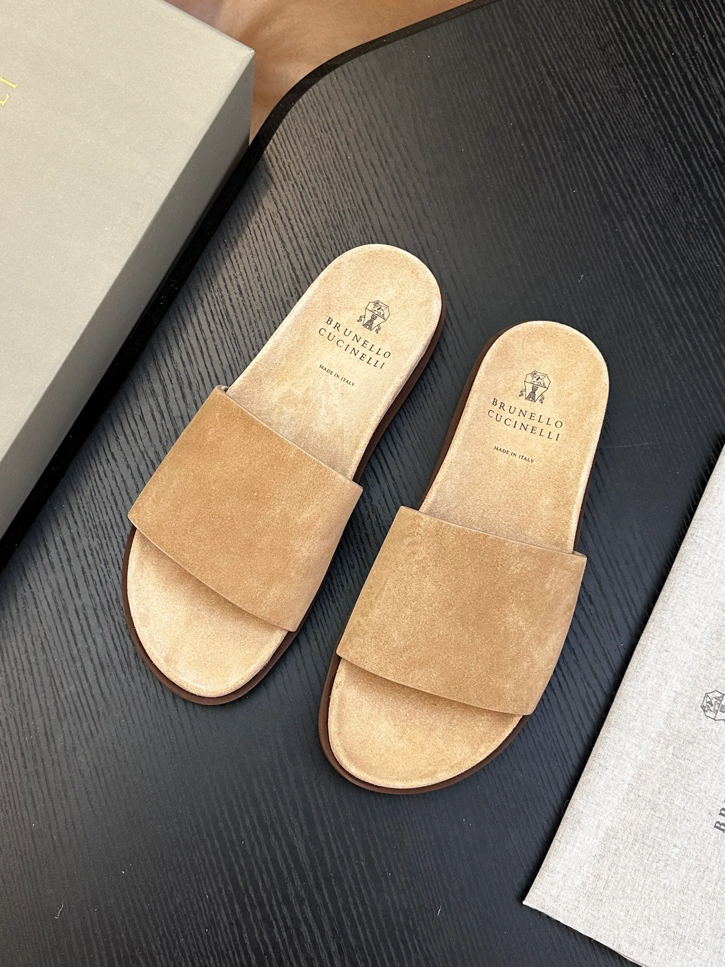 Тапочки Мужские Brunello Cucinelli 14548944