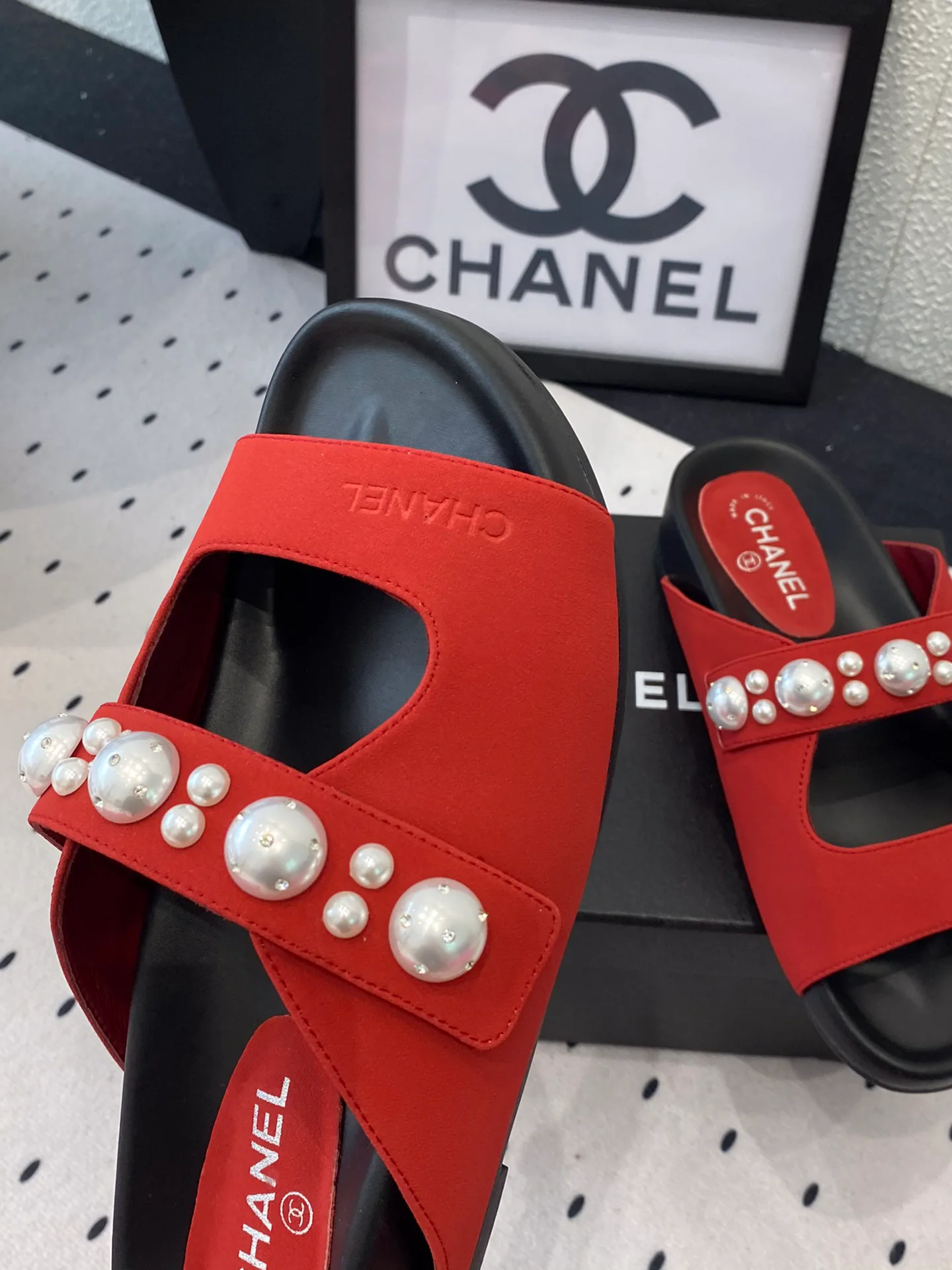 Шлепанцы Женские Chanel 36142