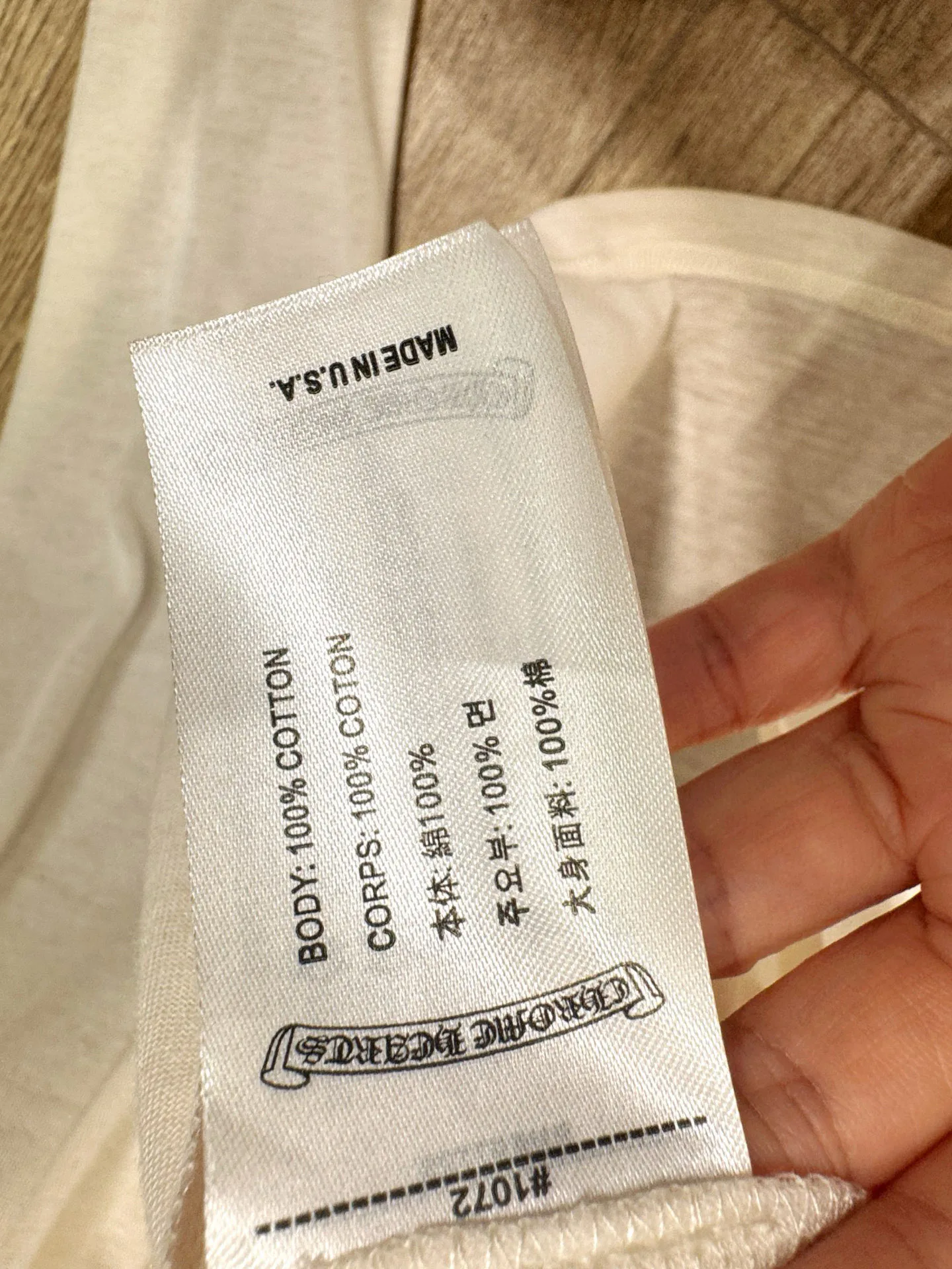 Футболки Женские Chrome Hearts 4929716