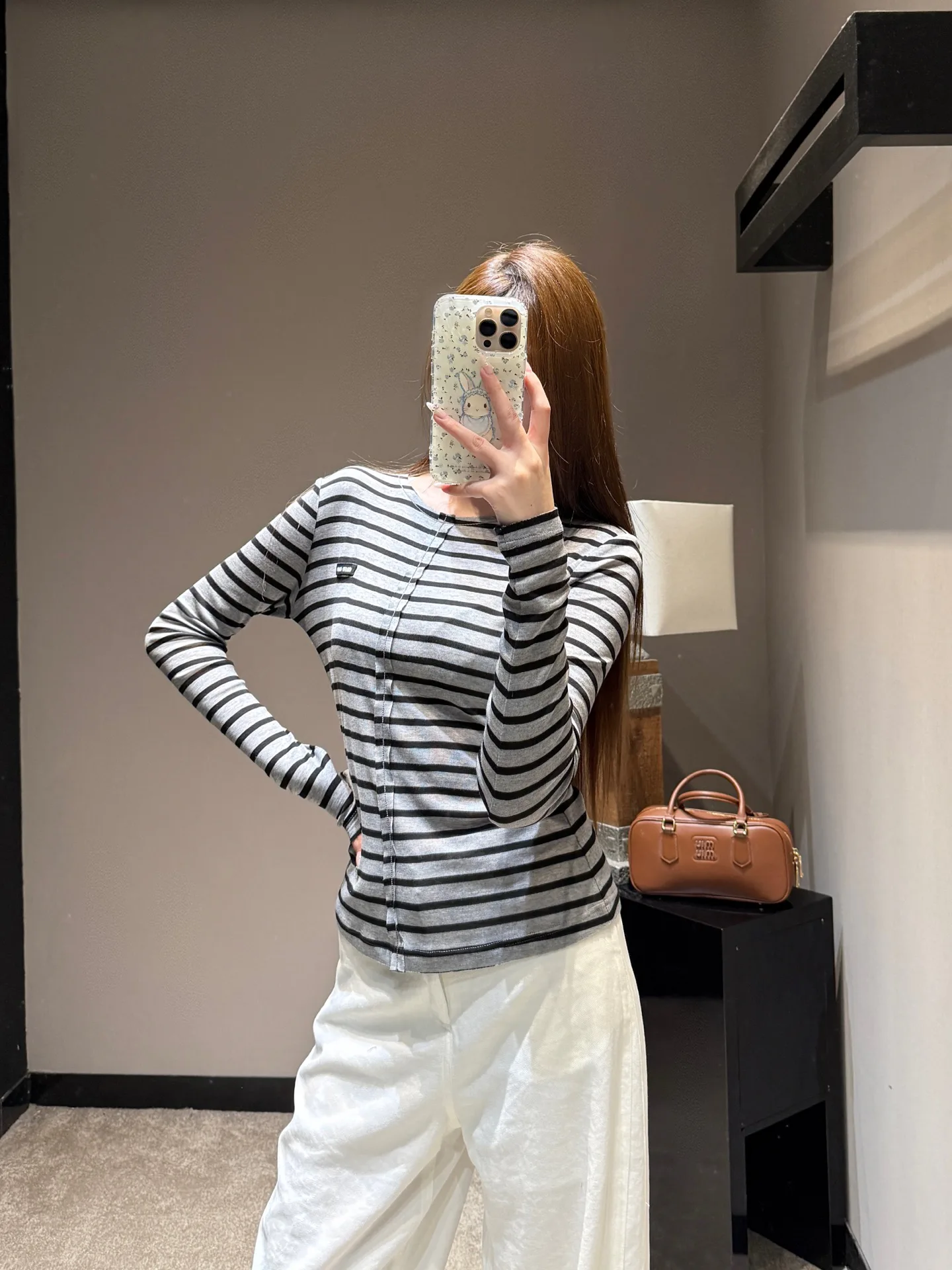 Лонгсливы Женские Miu Miu 11266346