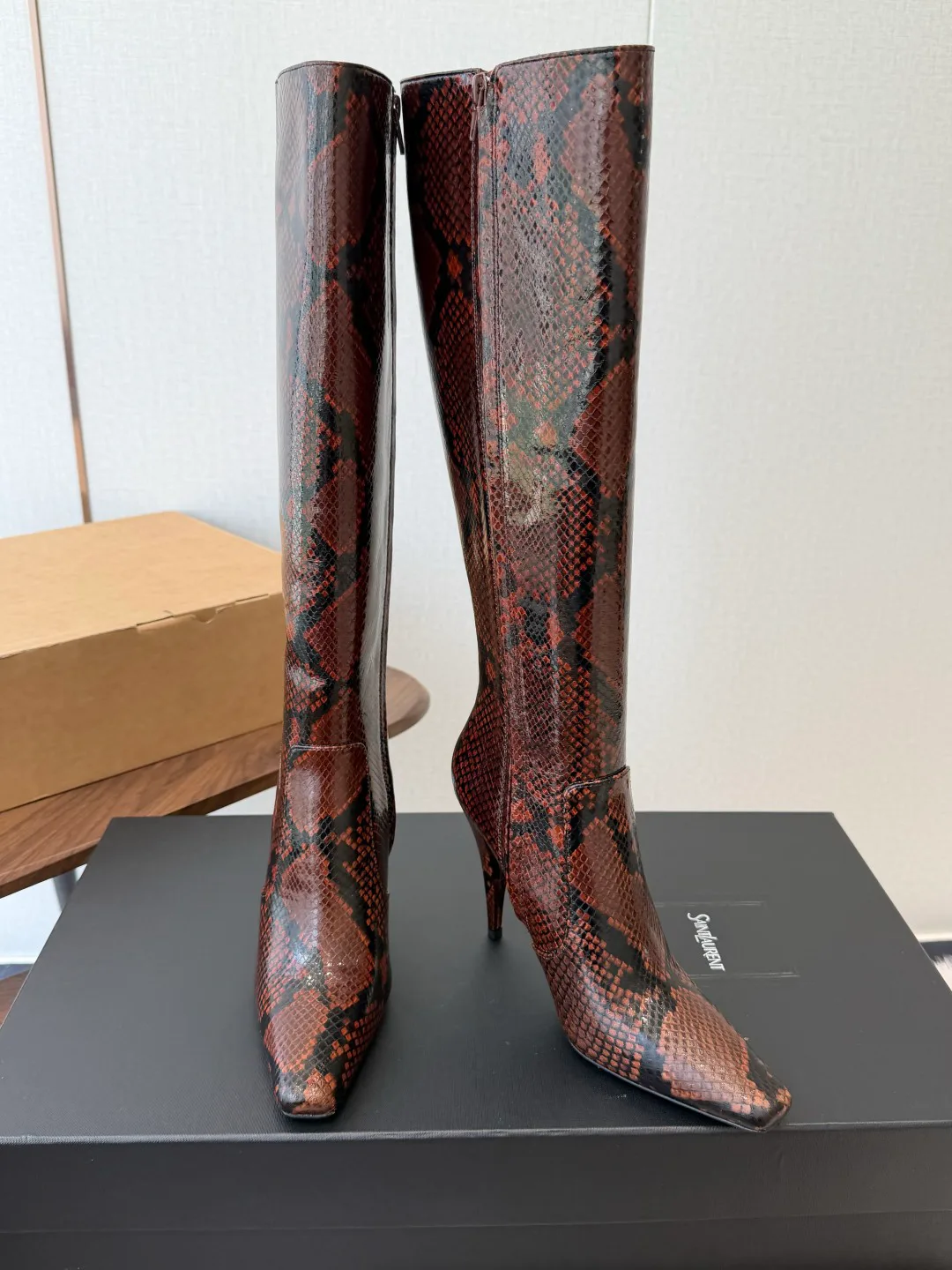 Сапоги Женские Saint Laurent 18796284