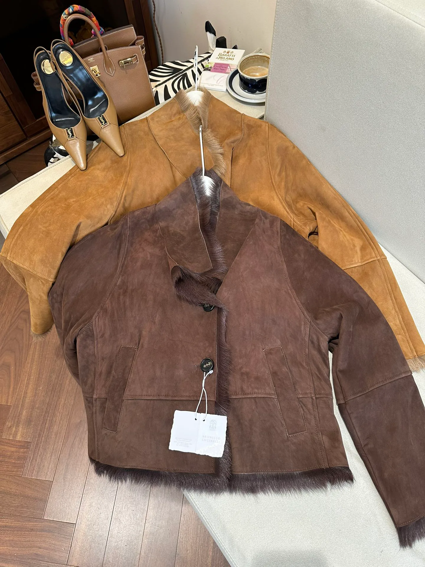 Дубленки Женские Brunello Cucinelli 119590