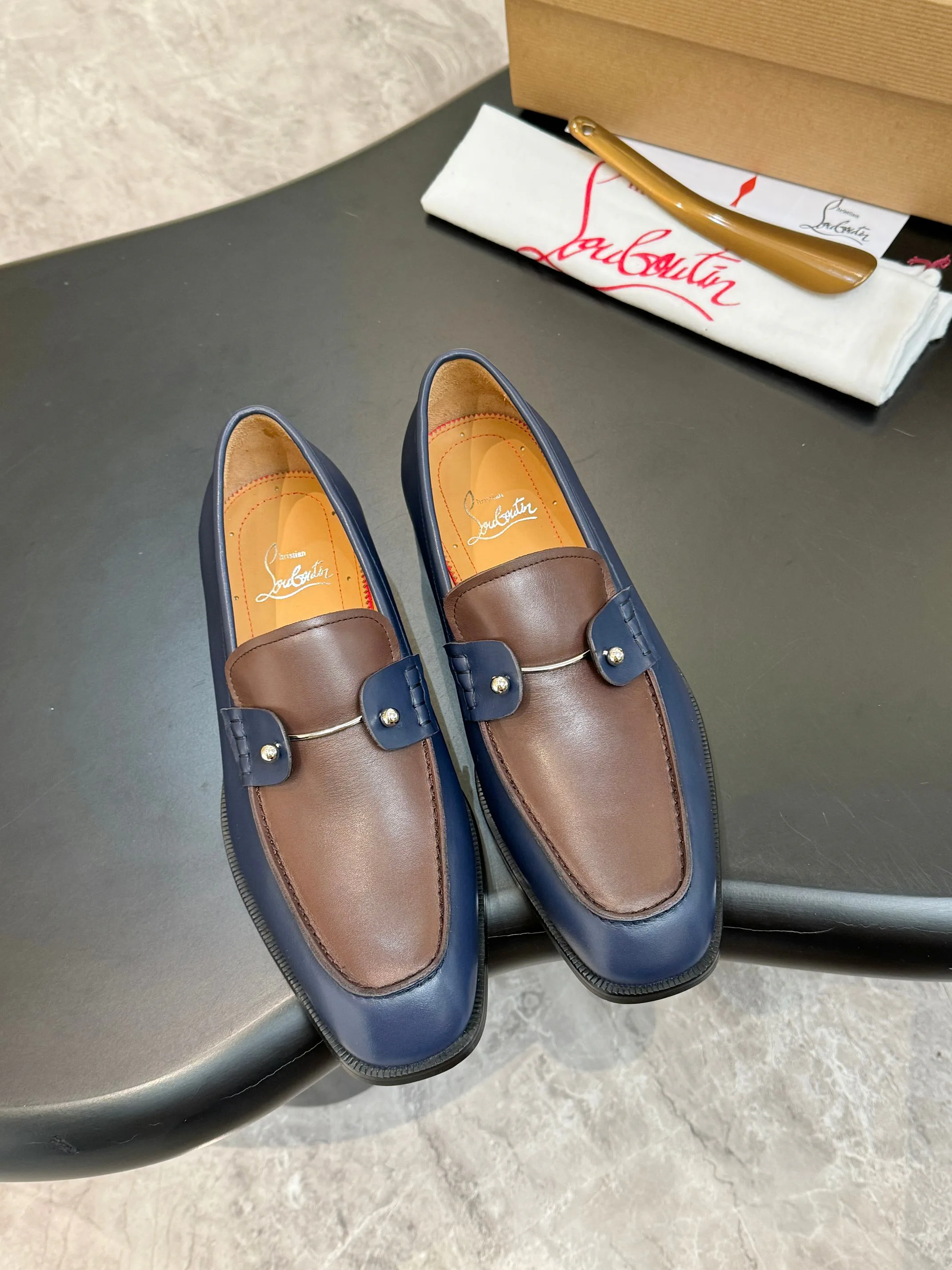 Лоферы И Туфли Мужские Christian Louboutin 18117279