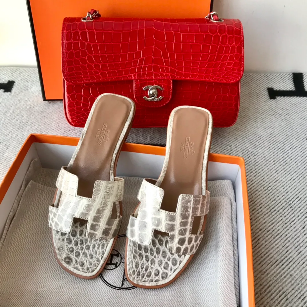 Шлепанцы Женские Hermes 3967478