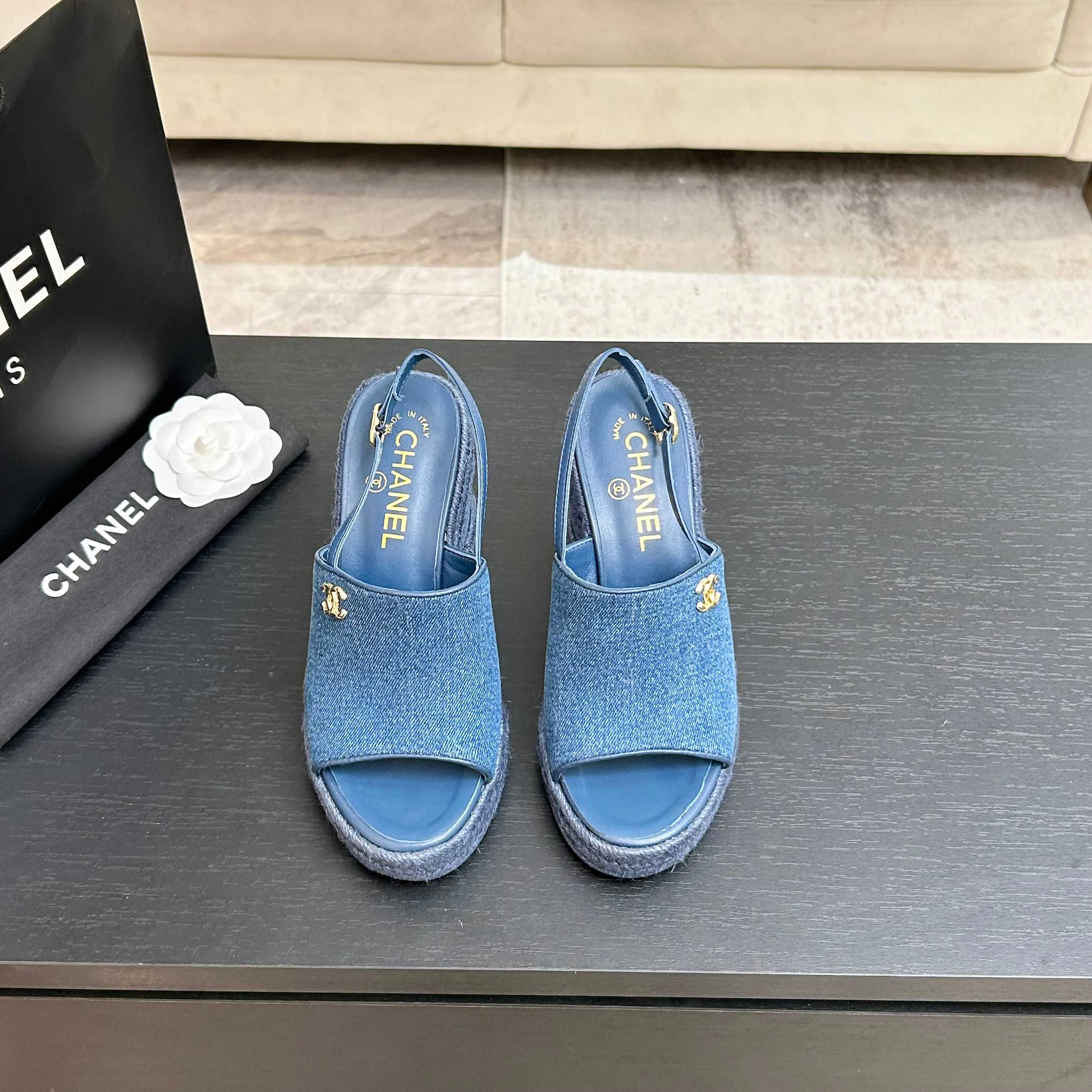 Босоножки Женские Chanel 11879237