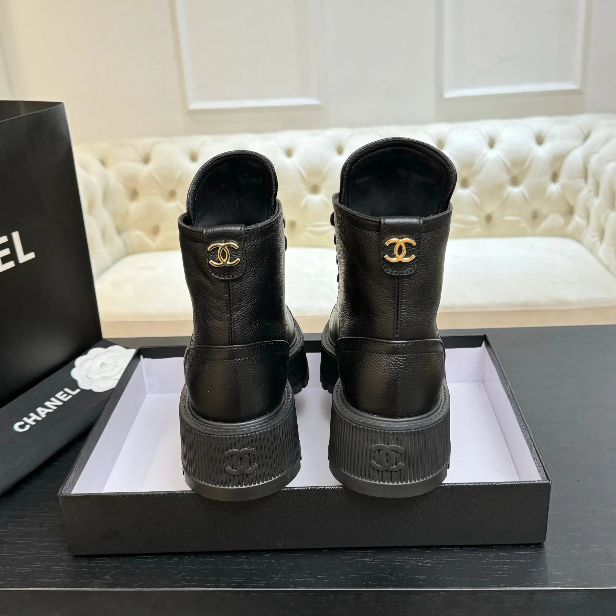 Ботинки Женские Chanel 137081