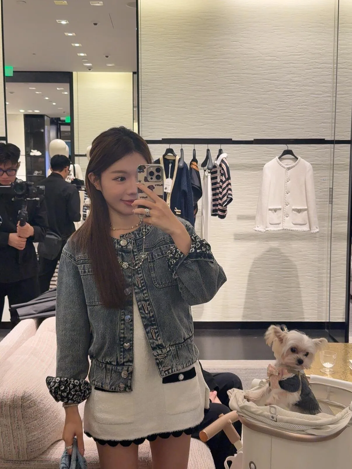 Куртки И Пуховики Женские Chanel 5087067