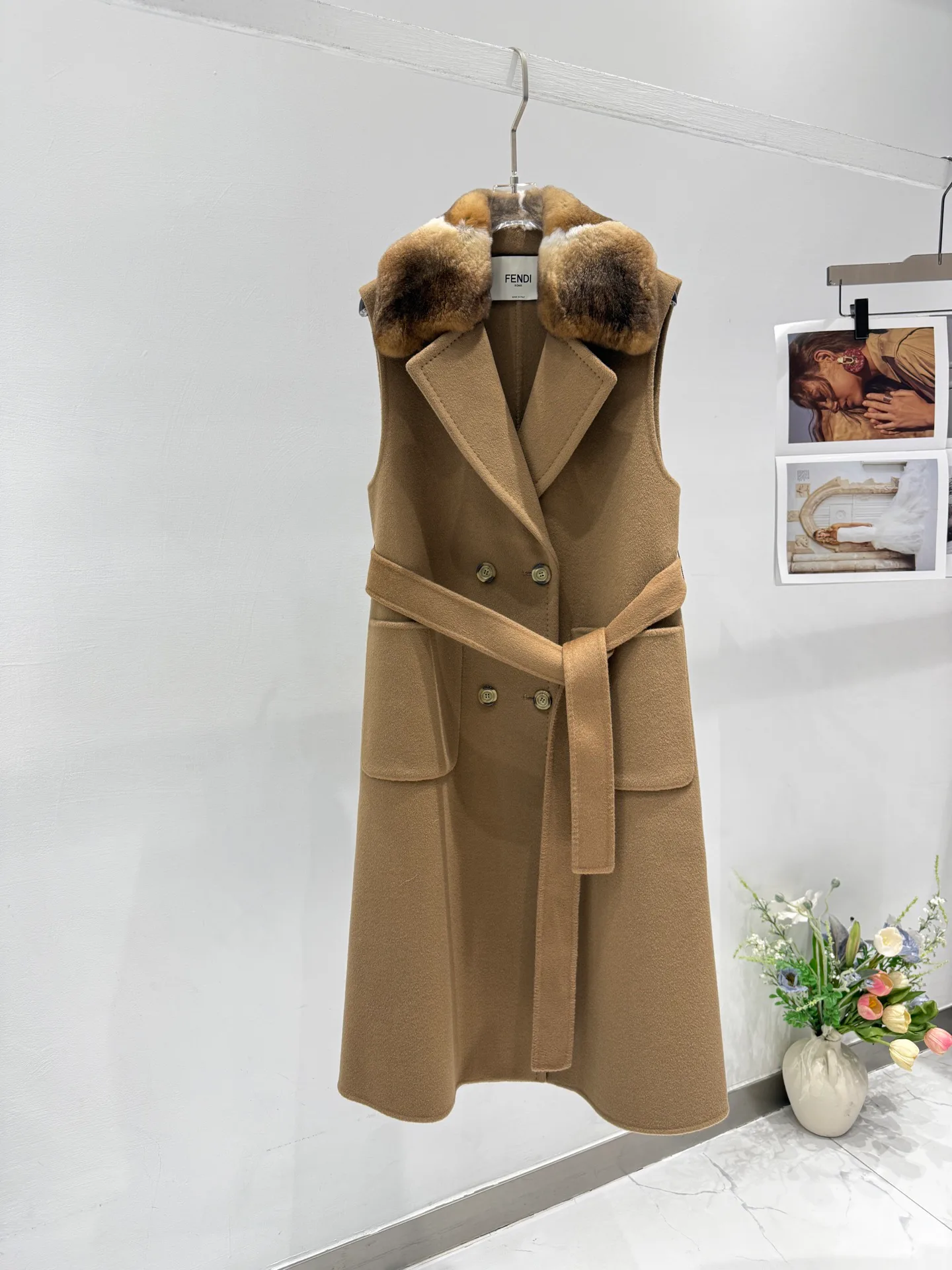 Пальто Женские Fendi 4485446