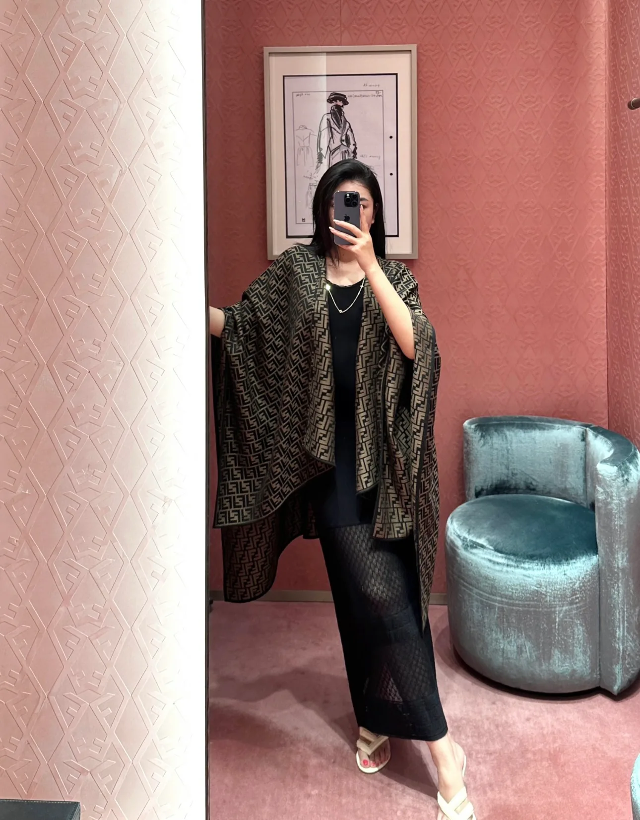 Шарфы Fendi 73006