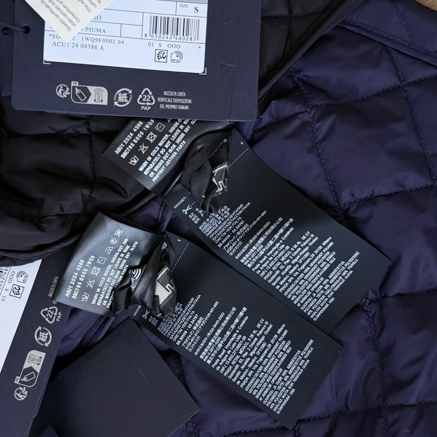 Куртки И Пуховики Мужские Prada 374563