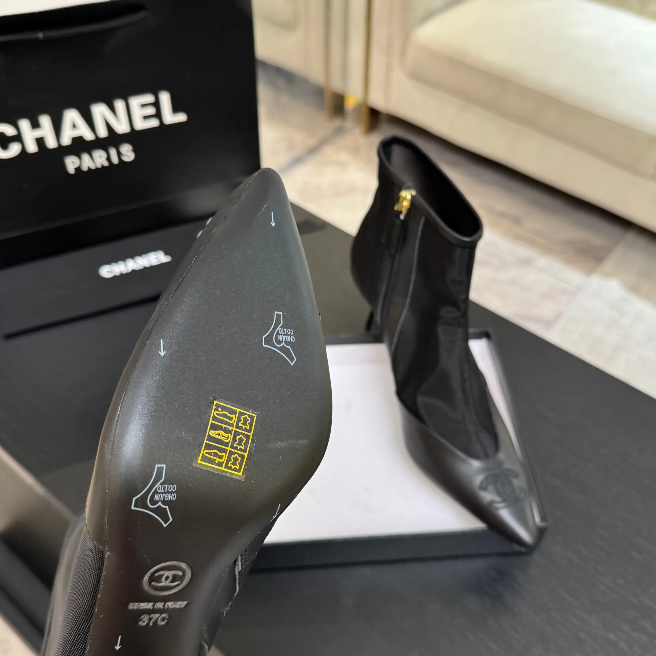 Ботильоны Женские Chanel 18062743