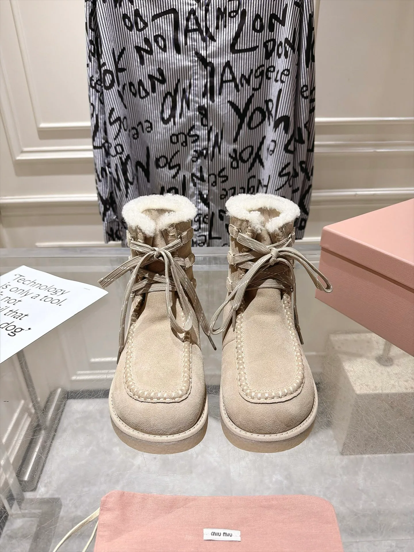 Угги Женские Miu Miu 19002706