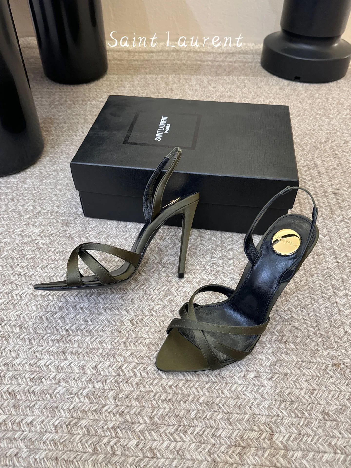 Босоножки Женские Saint Laurent 11238077