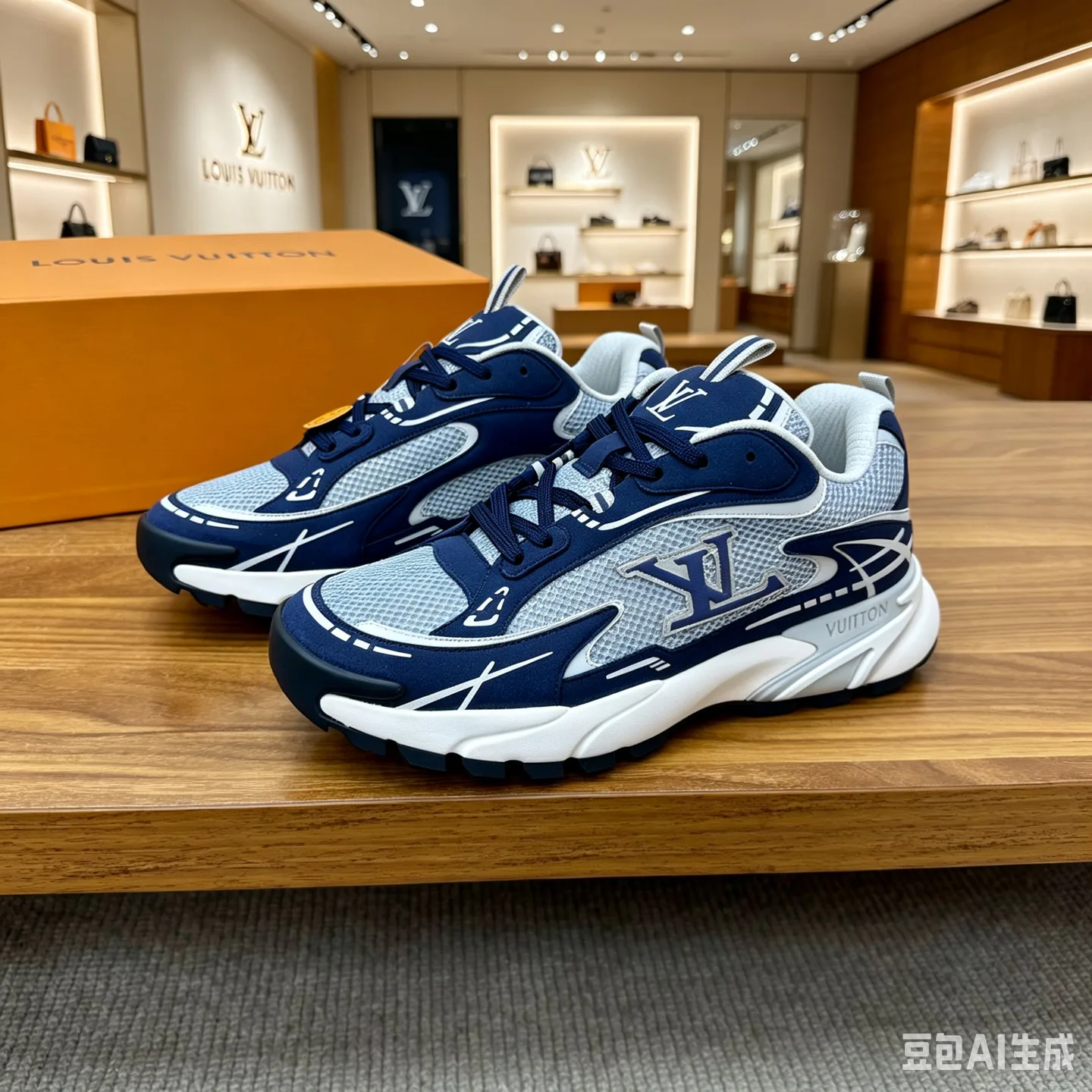 Кроссовки Мужские Louis Vuitton 17477025