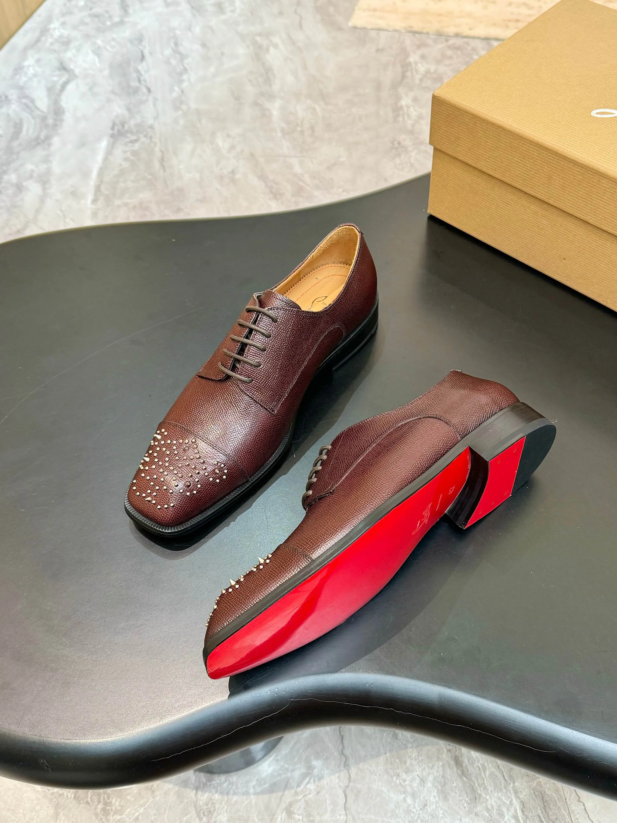 Лоферы И Туфли Мужские Christian Louboutin 18117247