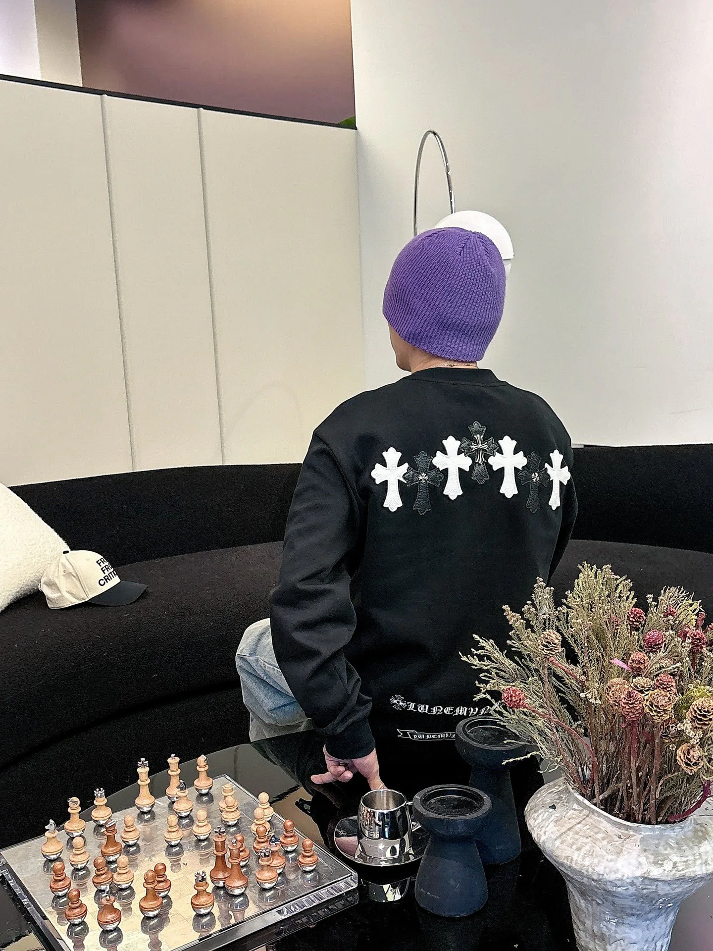 Свитшоты И Худи Мужские Chrome Hearts 787687