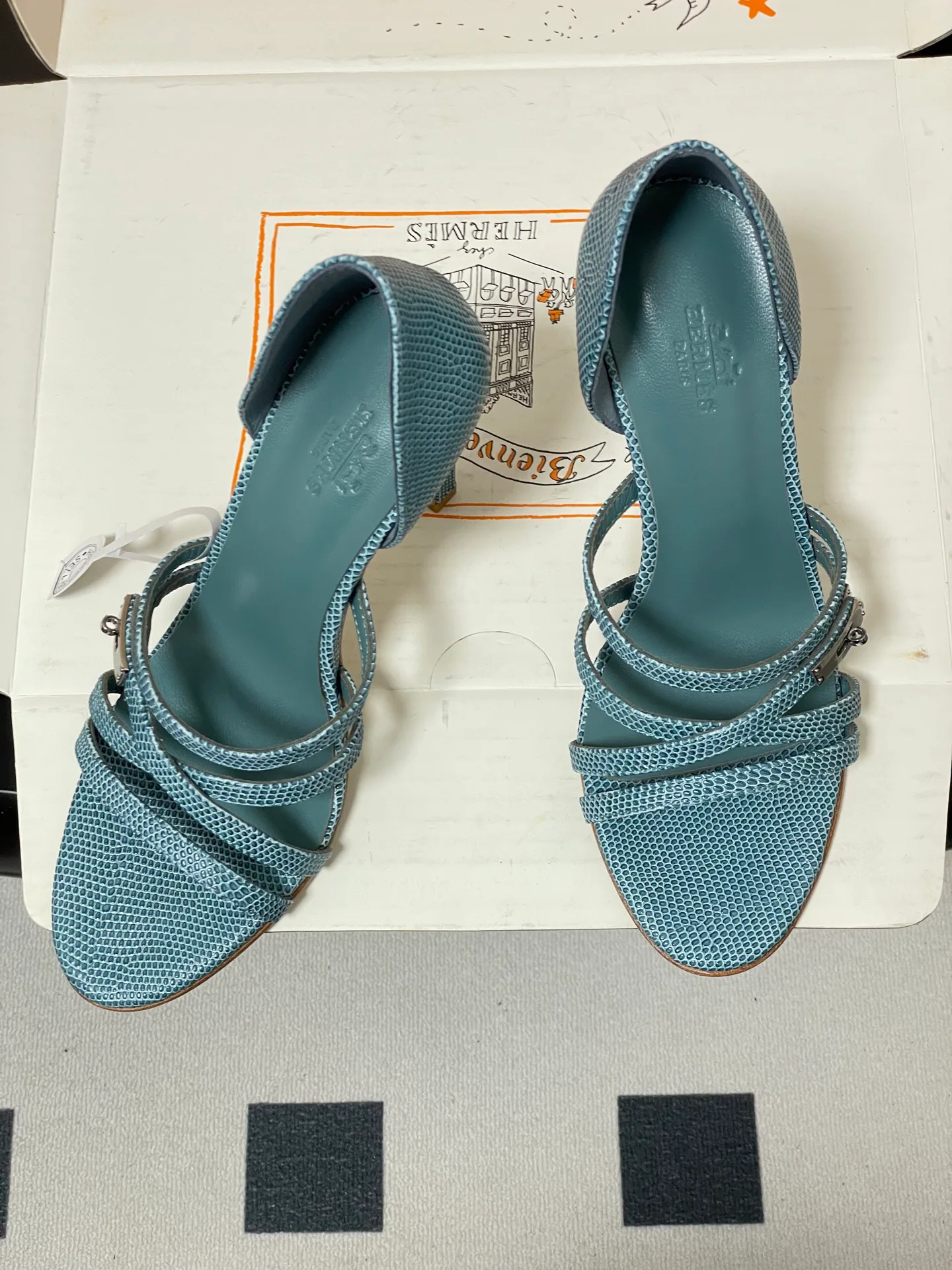 Босоножки Женские Hermes 17557980