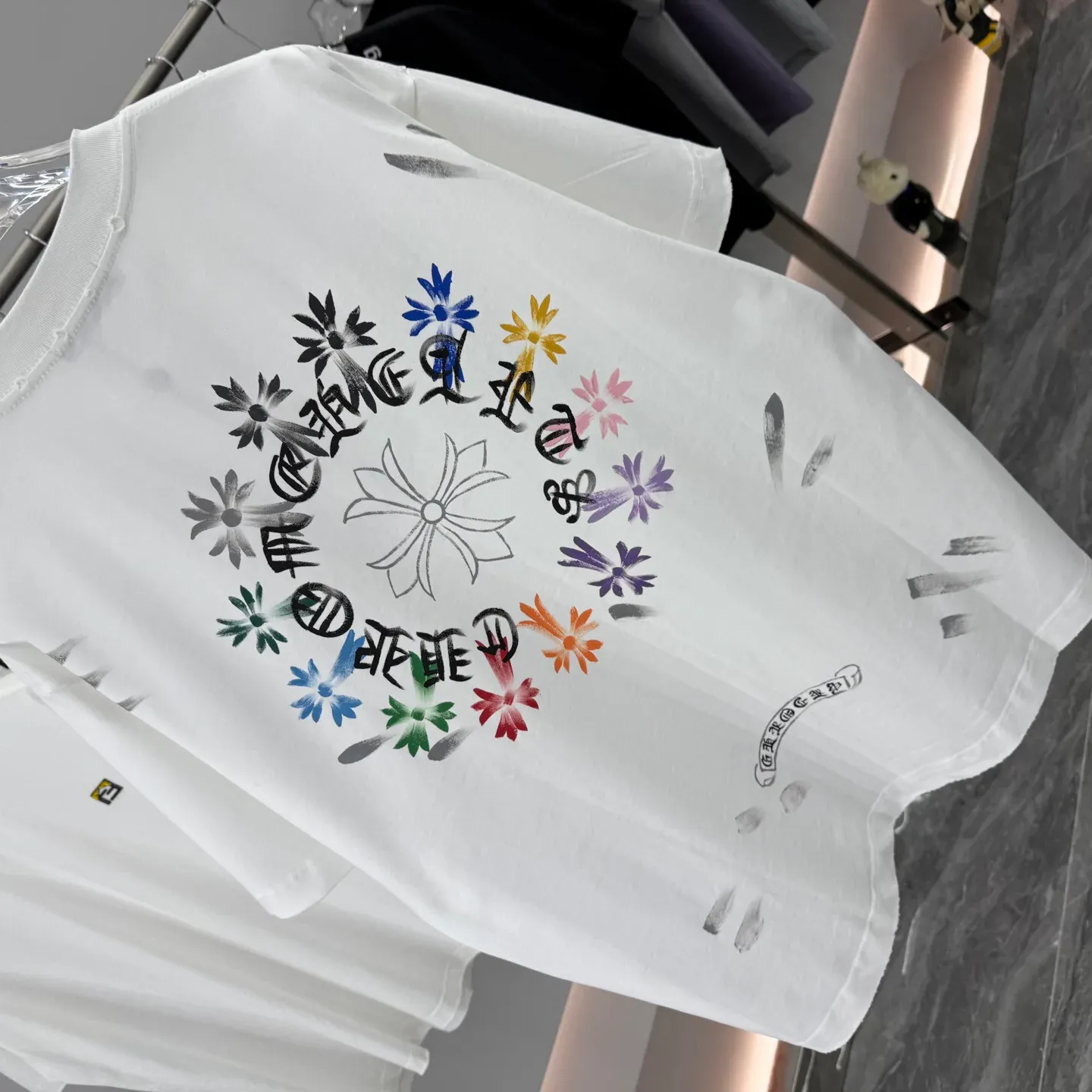 Футболки Мужские Chrome Hearts 281641