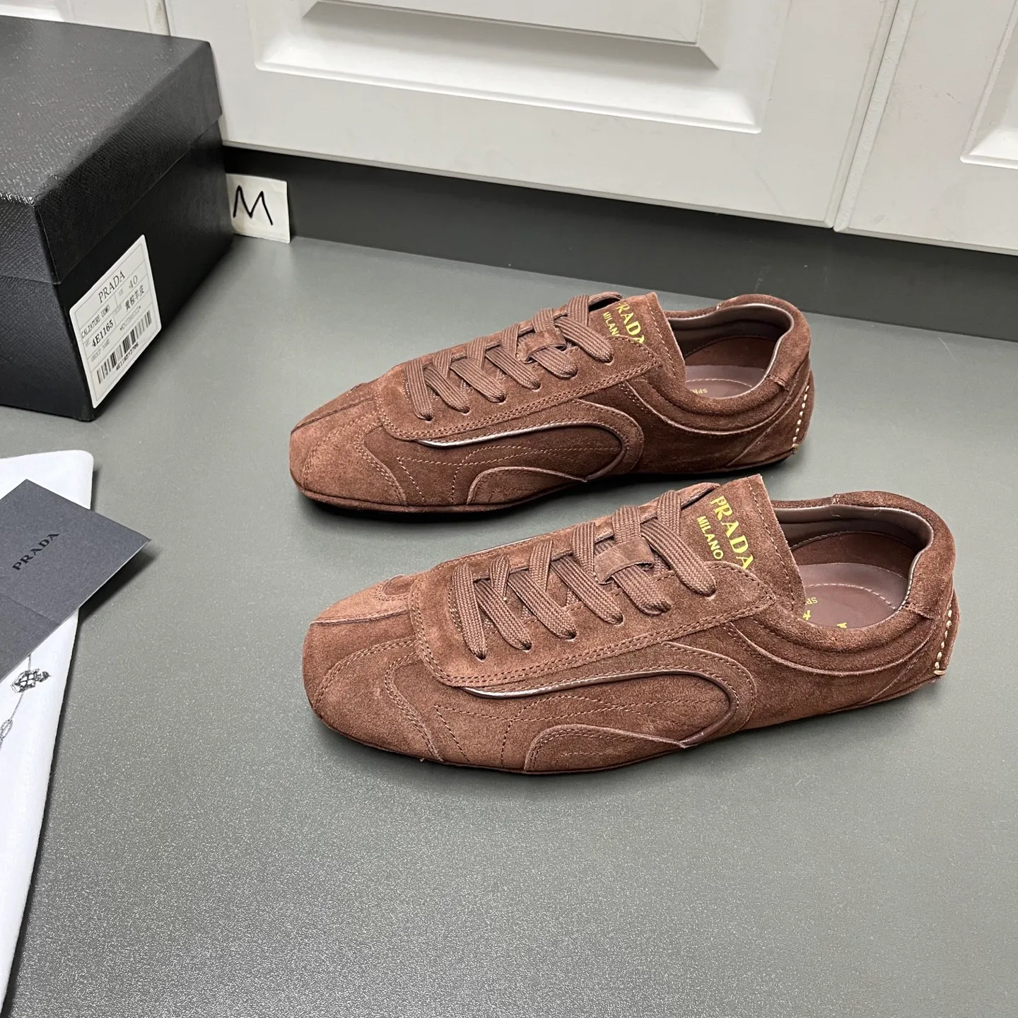 Кроссовки Мужские Prada 13403058