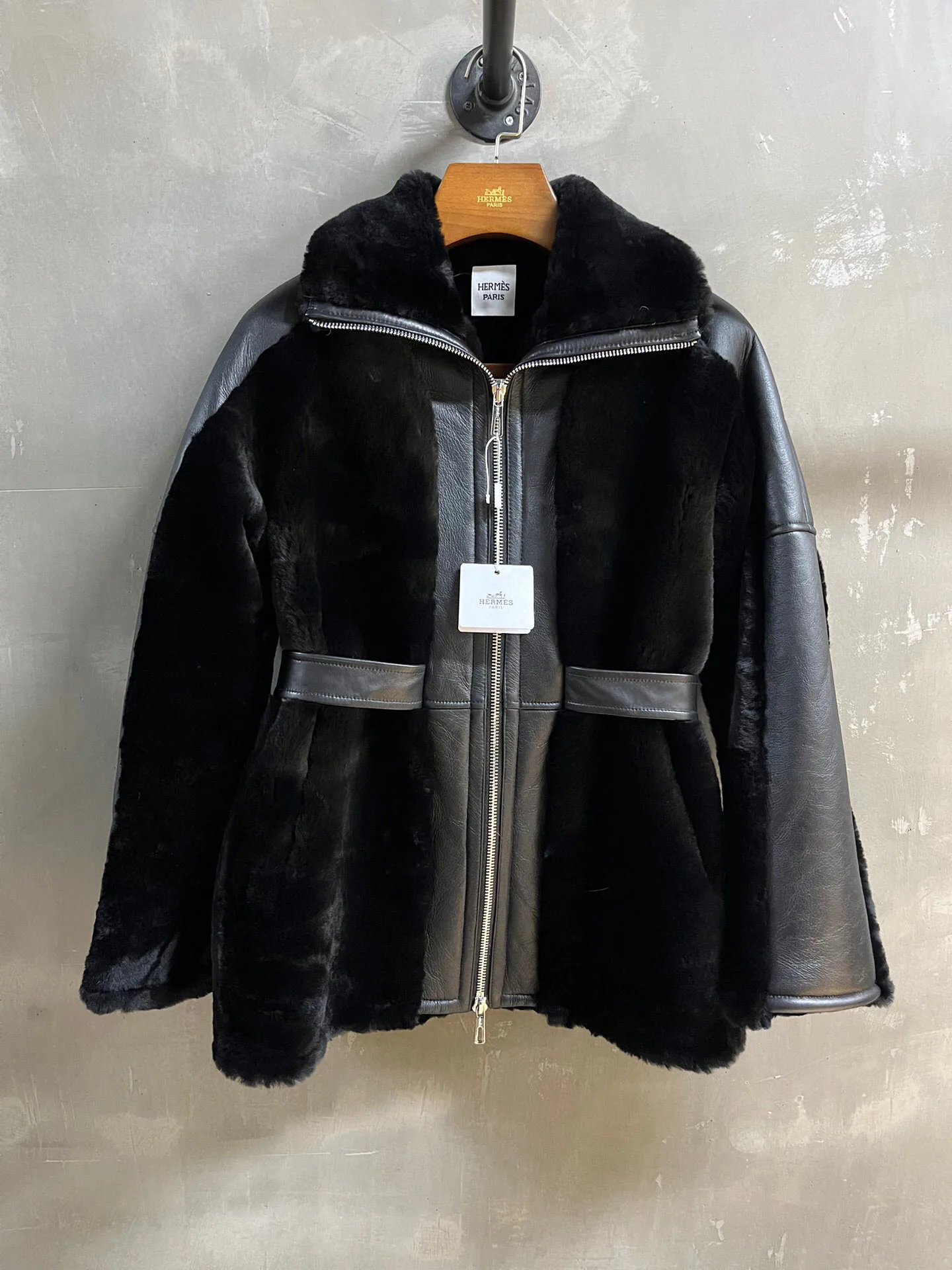 Кожаные Куртки И Дублёнки Женские Hermes 19229431