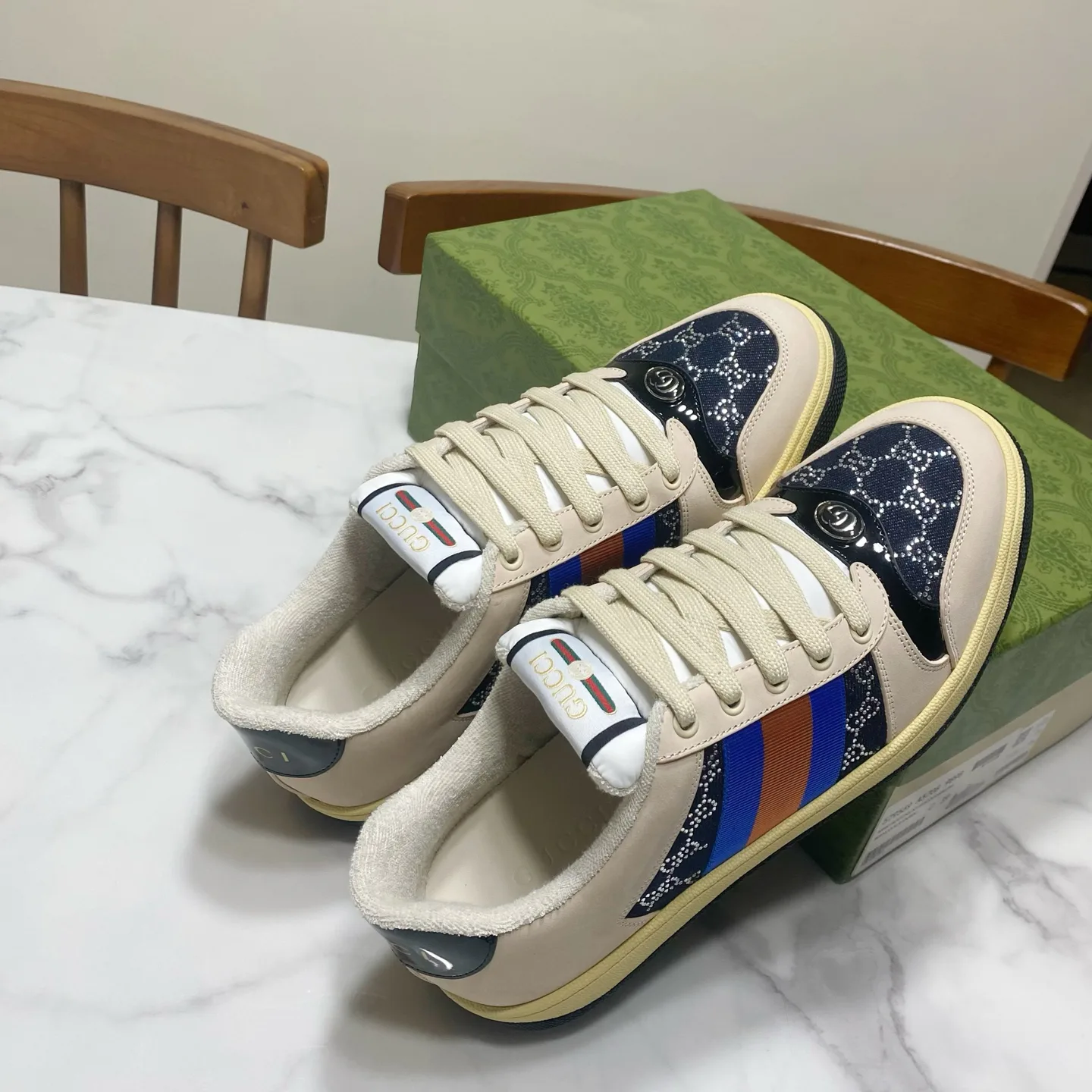 Кеды Женские Gucci 1458197