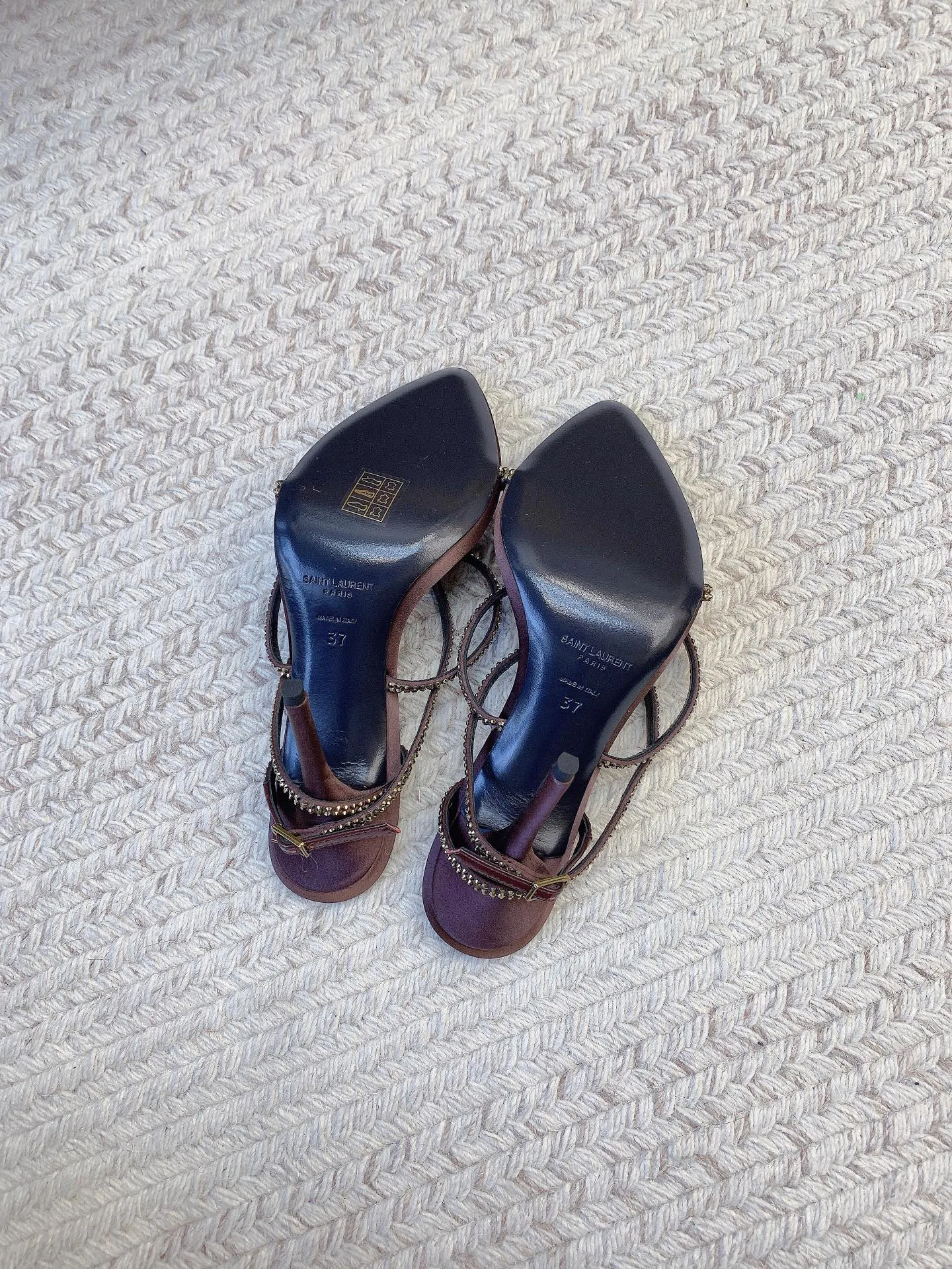 Босоножки Женские Saint Laurent 23832