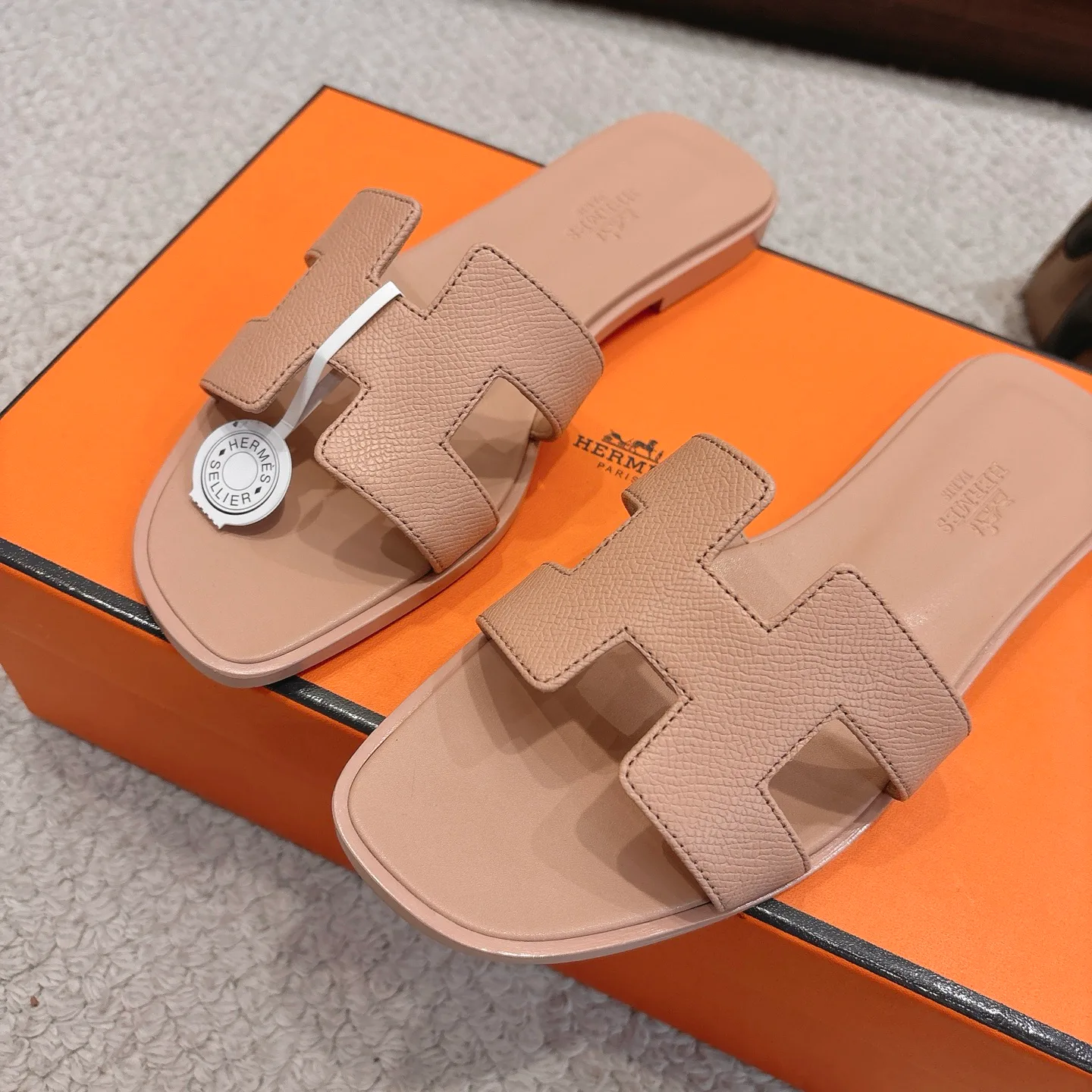 Шлепанцы Женские Hermes 2453837