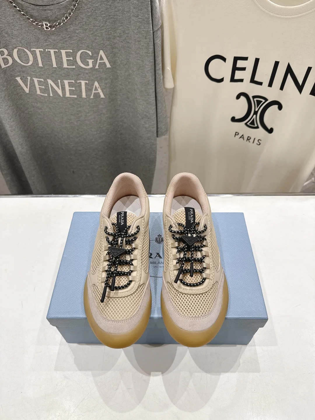 Кроссовки Женские Prada 13218157