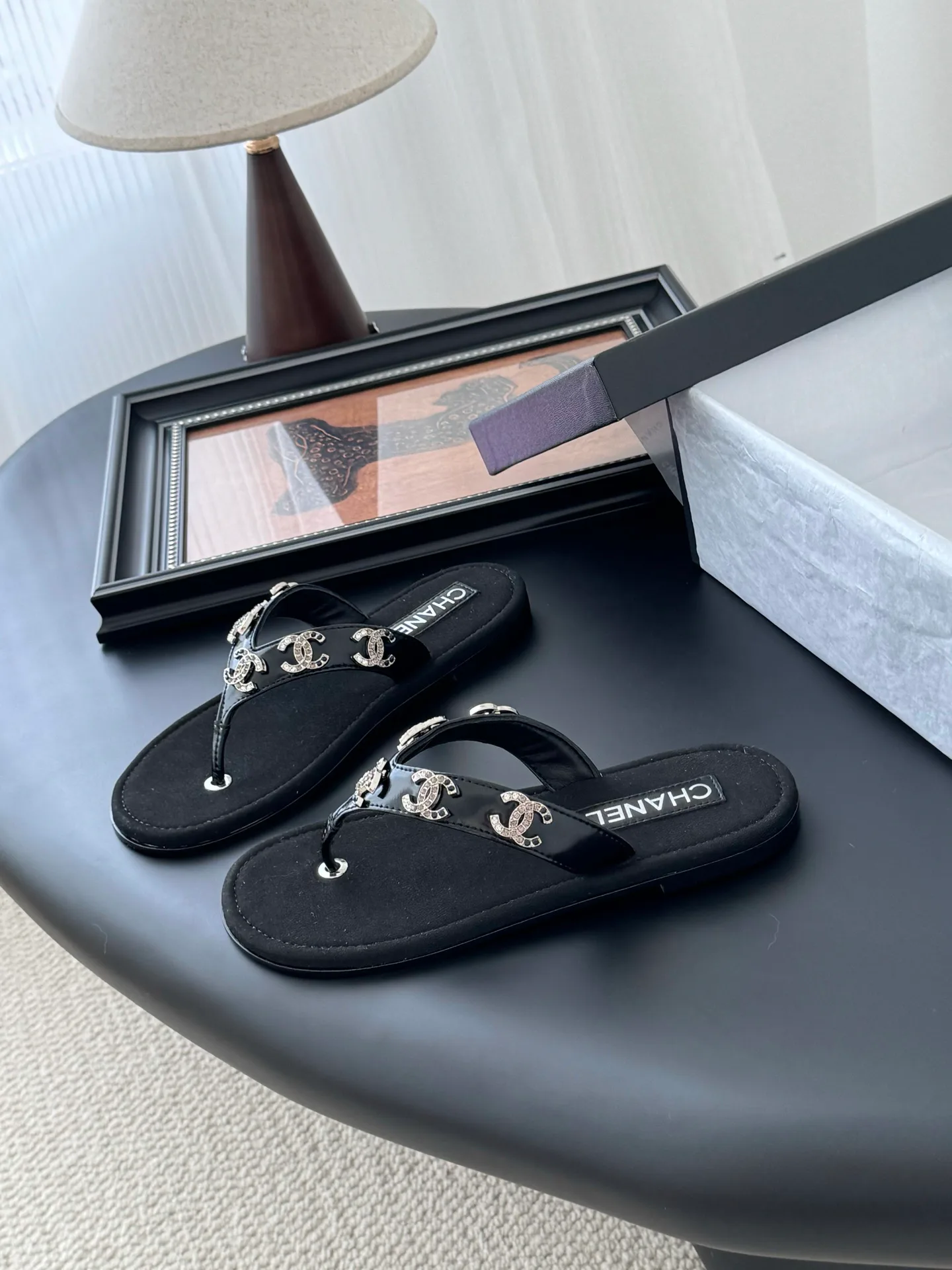 Шлепанцы Женские Chanel 1818718
