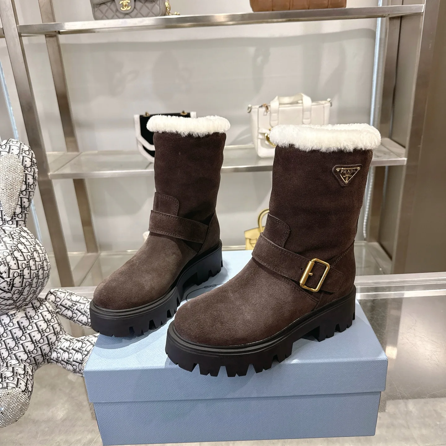 Угги Женские Prada 3542848