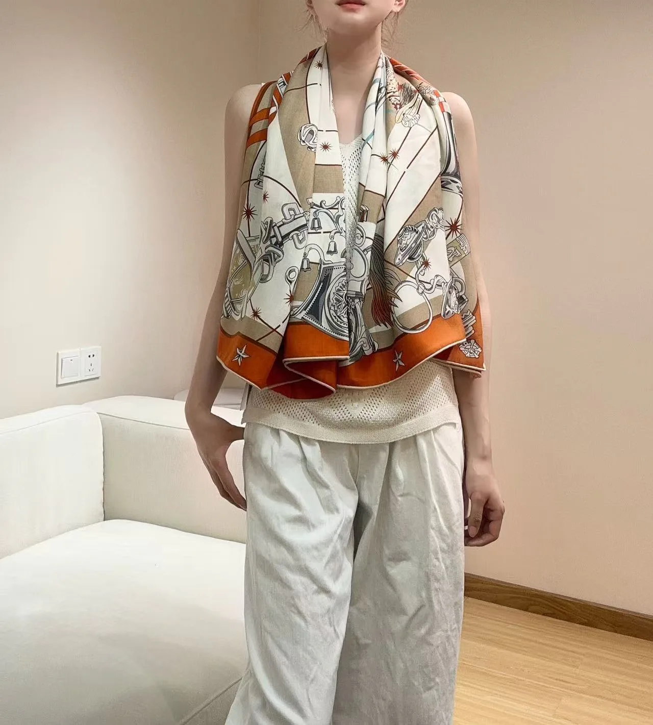 Шарфы Hermes 420521