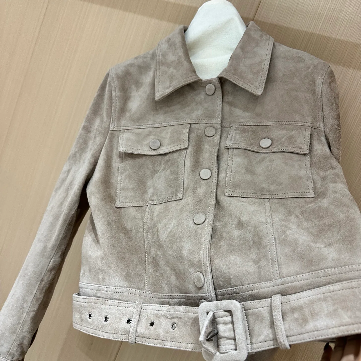 Кожаные Куртки И Дублёнки Женские Saint Laurent 10530898