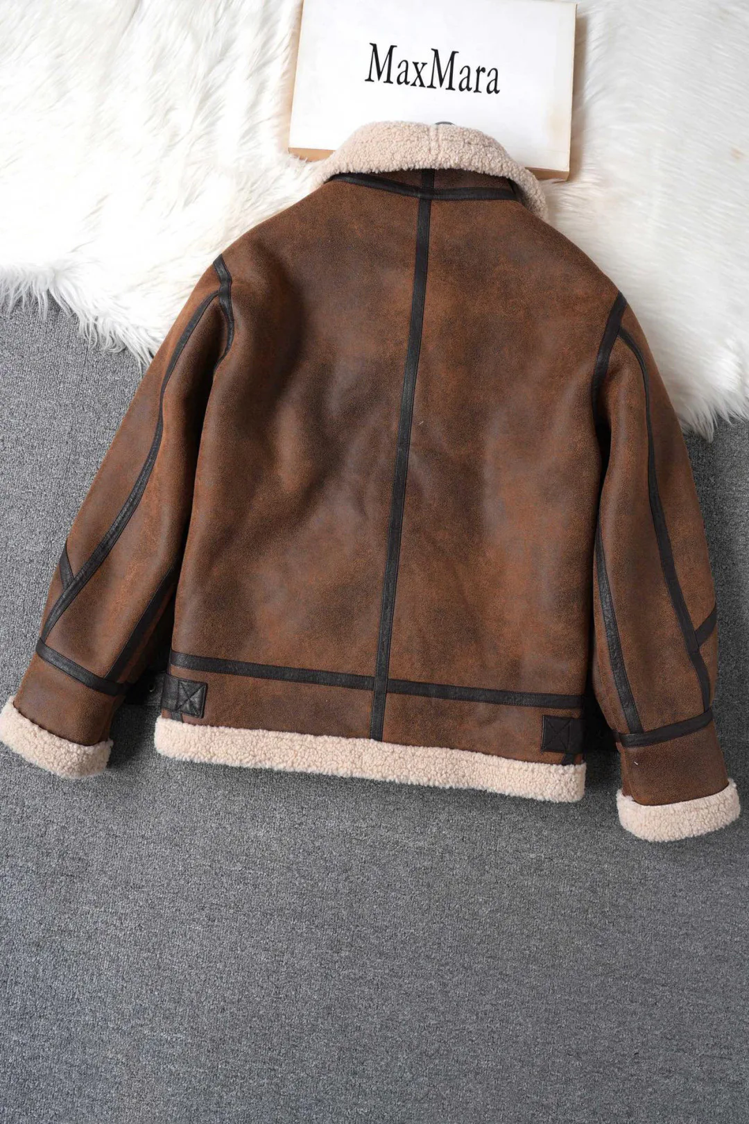 Кожаные Куртки И Дублёнки Женские Max Mara 6010376