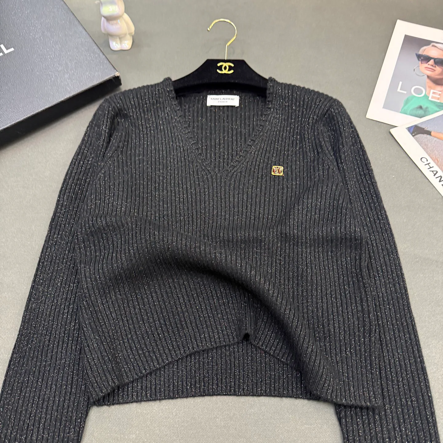 Джемперы И Свитеры Женские Saint Laurent 17954268