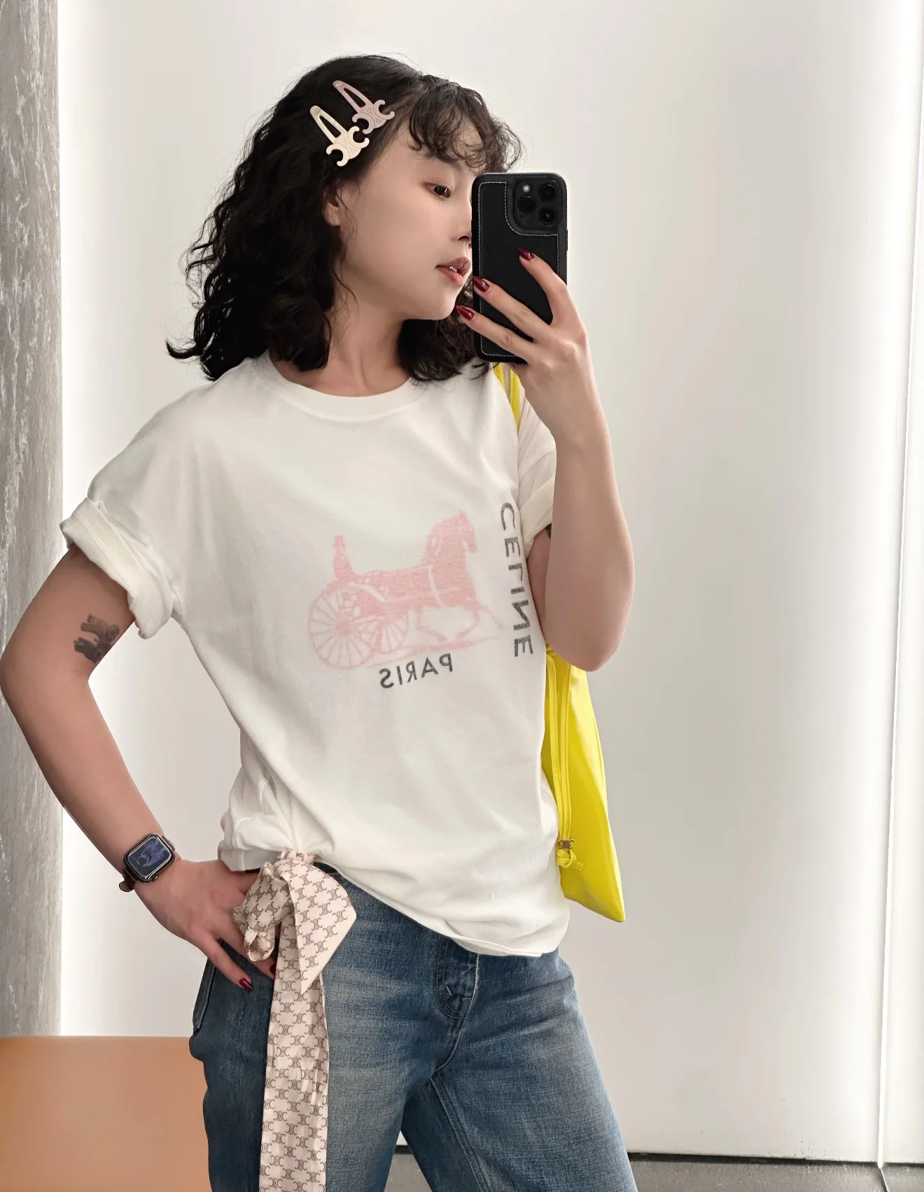 Футболки Женские Celine 2768593