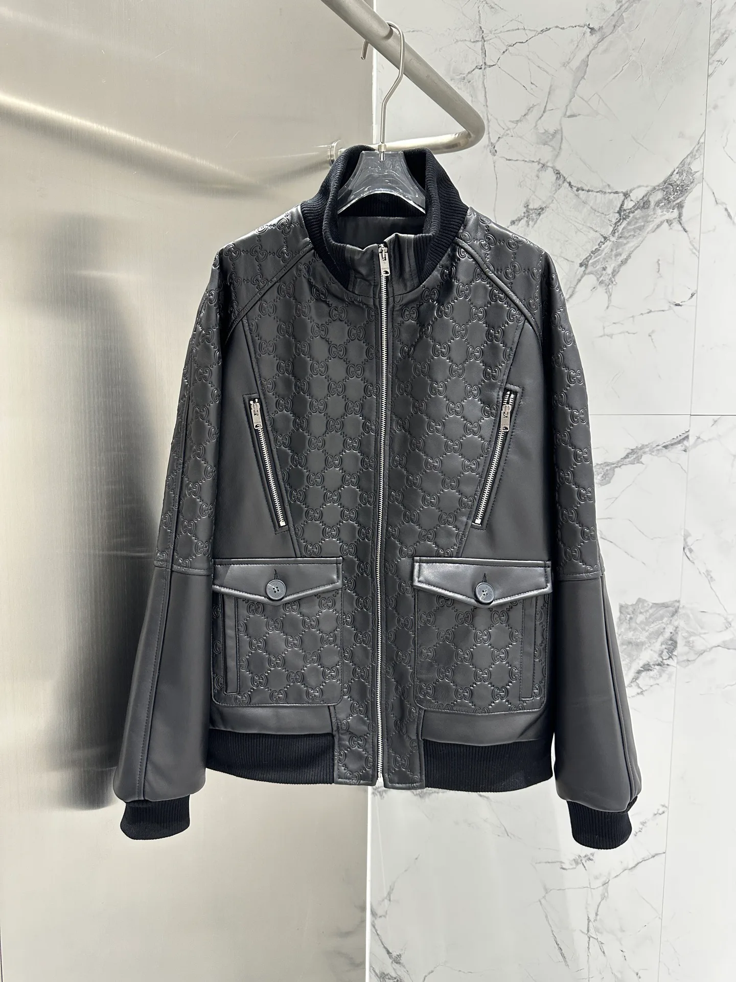 Кожаные Куртки И Дублёнки Мужские Gucci 11181070